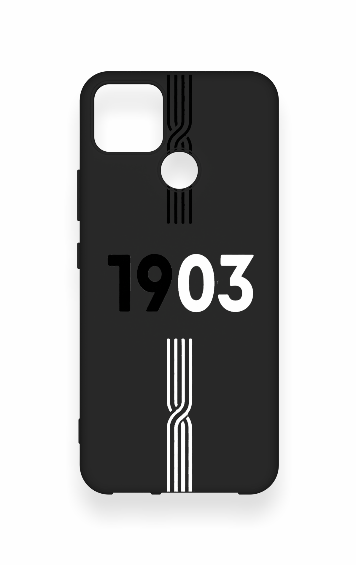 Realme C25 Uyumlu 1903 Kemer Desenli Silikon Kılıf