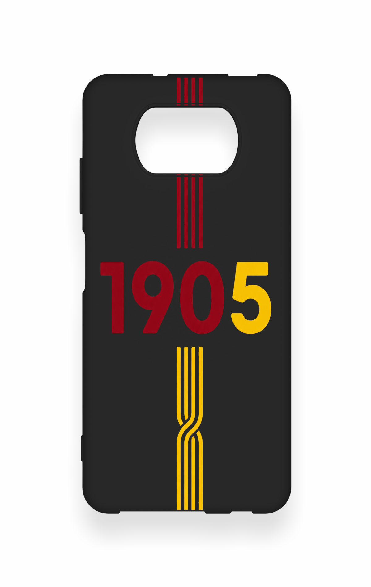 Poco X3 Uyumlu 1905 Kemer Desenli Silikon Kılıf