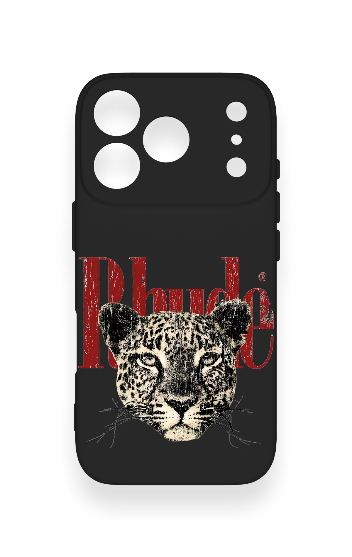 iPhone 17 Pro Uyumlu Rhude Desenli Silikon Kılıf