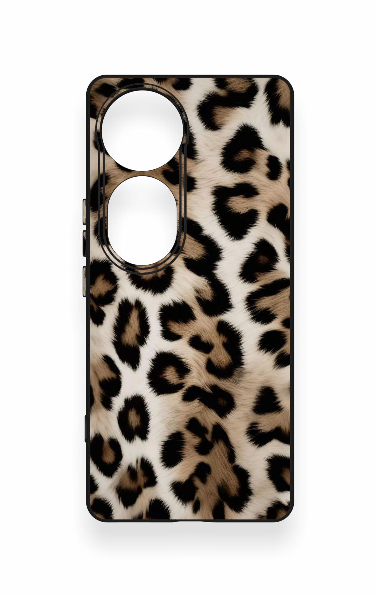 Vivo V40 Uyumlu Leopar Derisi Desenli Silikon Kılıf