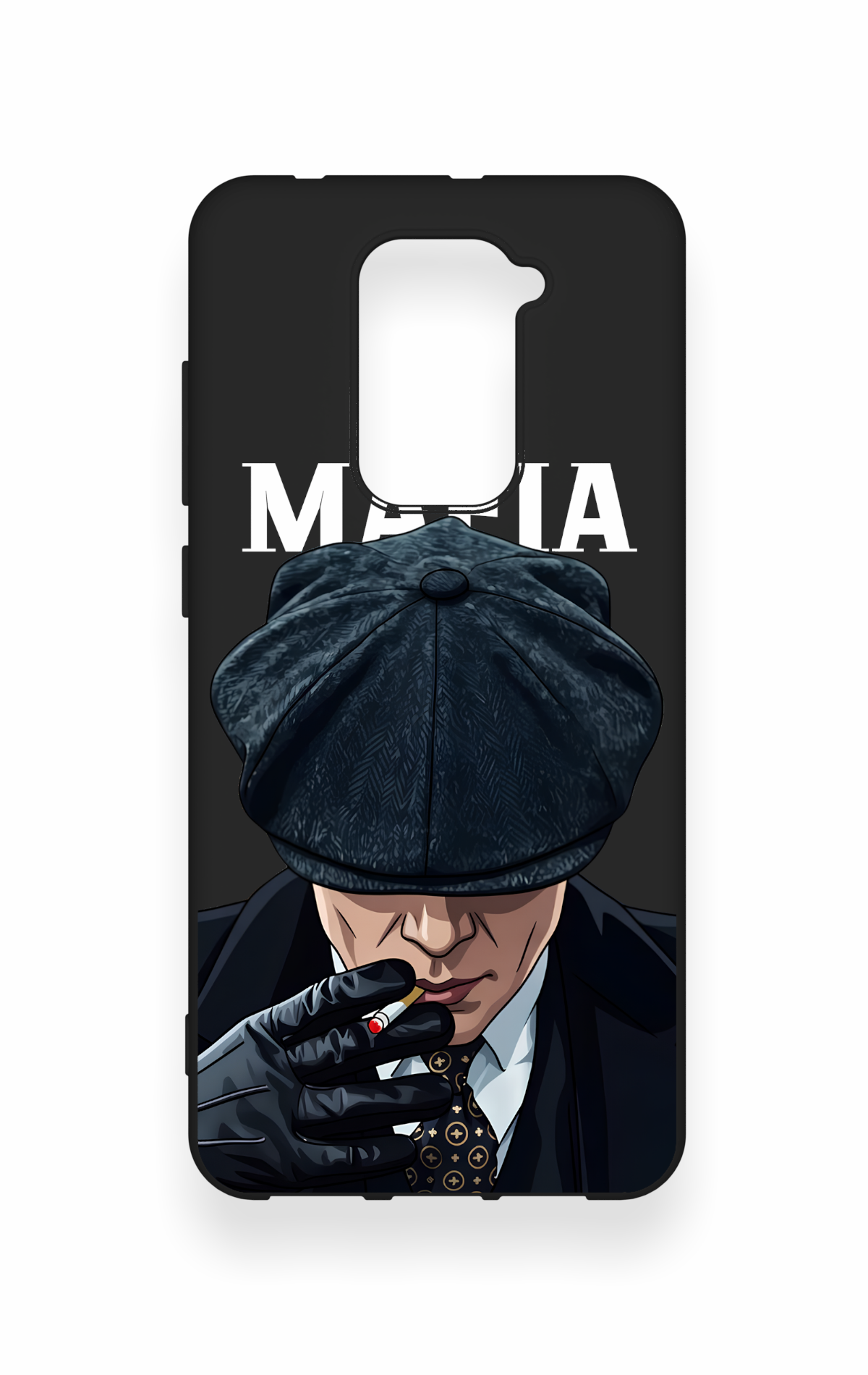Redmi Note 9 Uyumlu MAFIA Desenli Silikon Kılıf