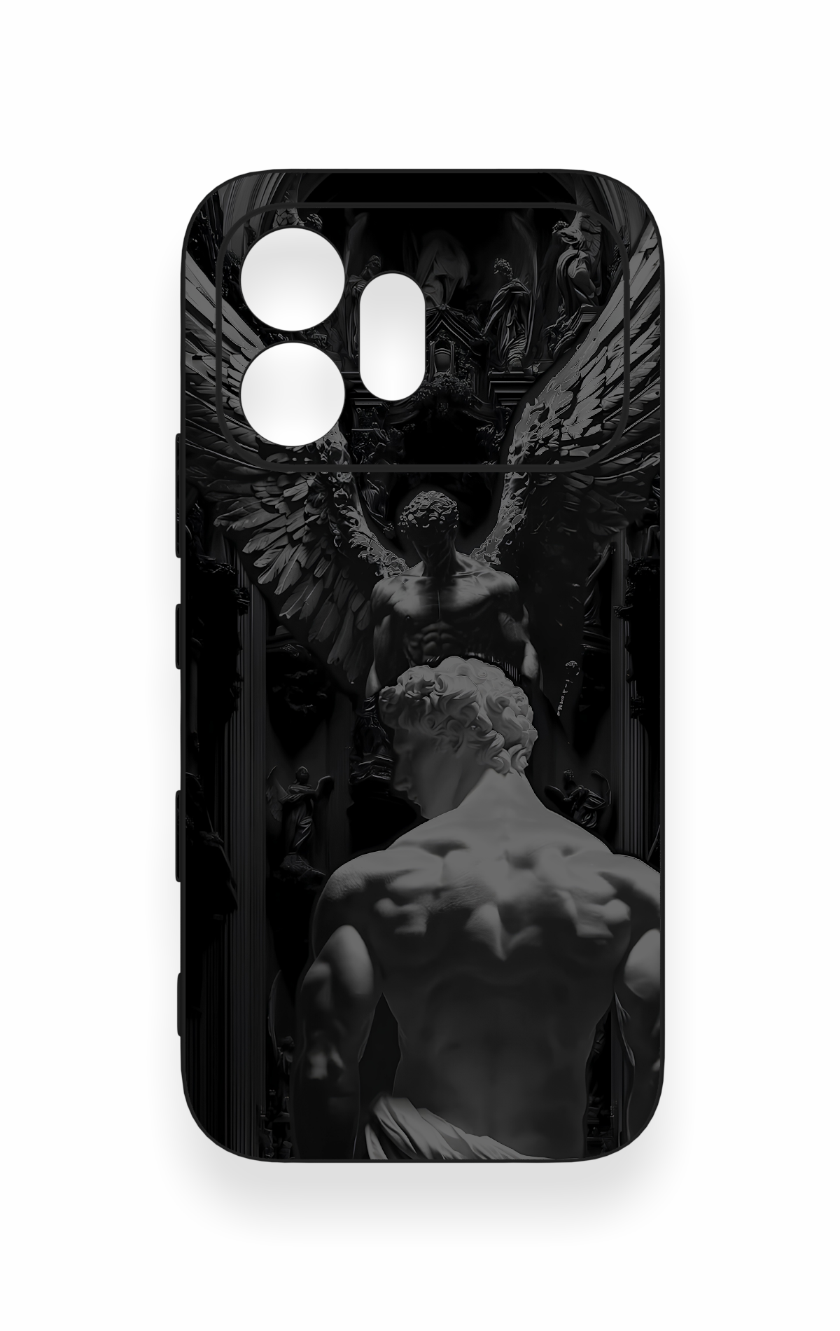Honor 600 Uyumlu Icarus Desenli Silikon Kılıf