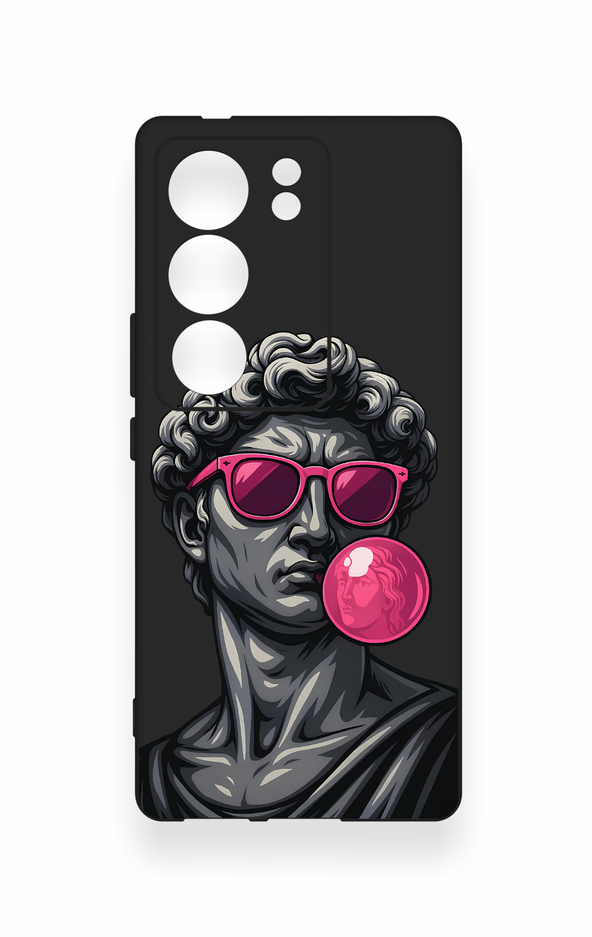 Vivo V29 Uyumlu Pop David Desenli Silikon Kılıf