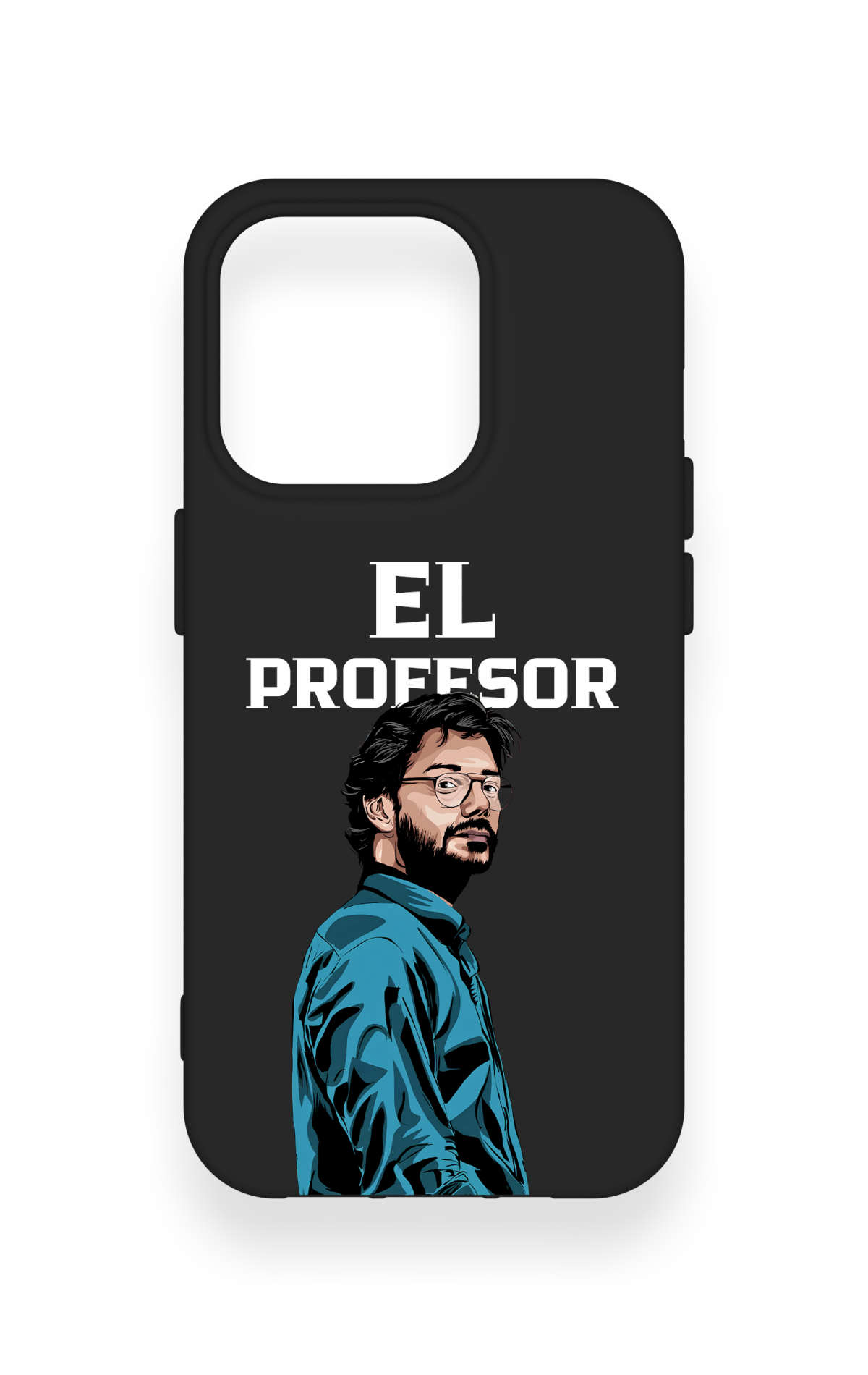 iPhone 15 Pro Uyumlu El Profesor Desenli Silikon Kılıf