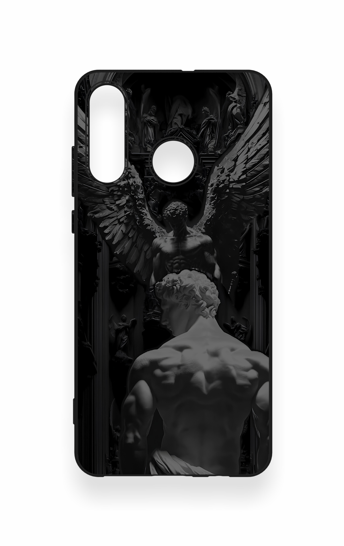 Huawei P30 Lite Uyumlu Icarus Desenli Silikon Kılıf