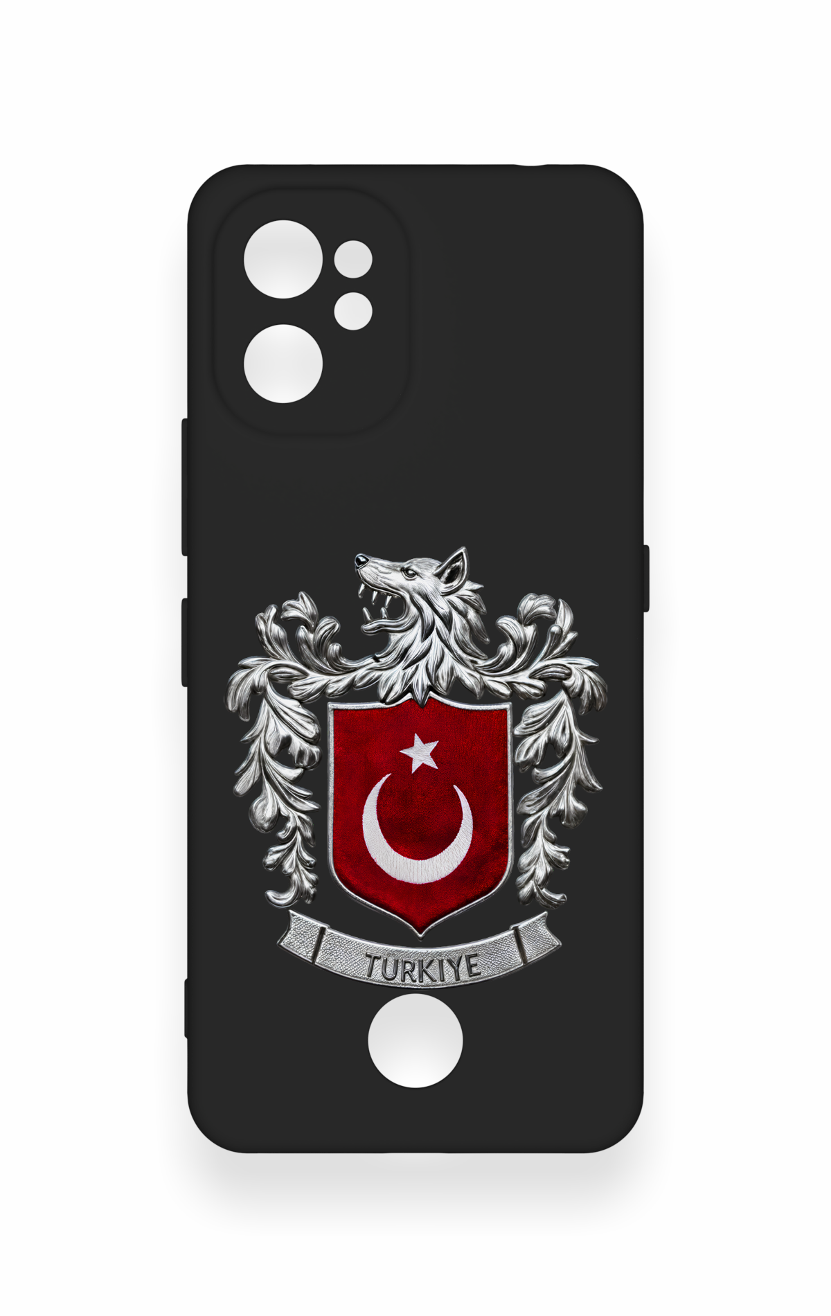 Reeder S19 Max Pro Uyumlu Türk Arma Desenli Silikon Kılıf
