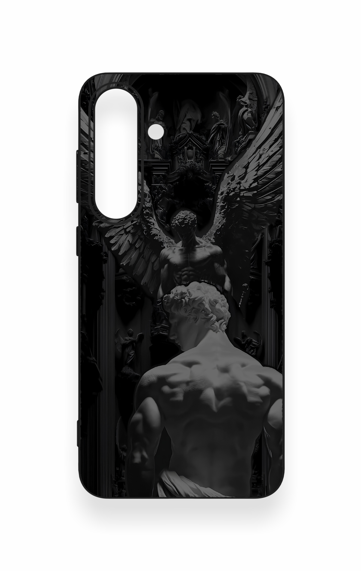 Samsung S25Fe Uyumlu Icarus Desenli Silikon Kılıf