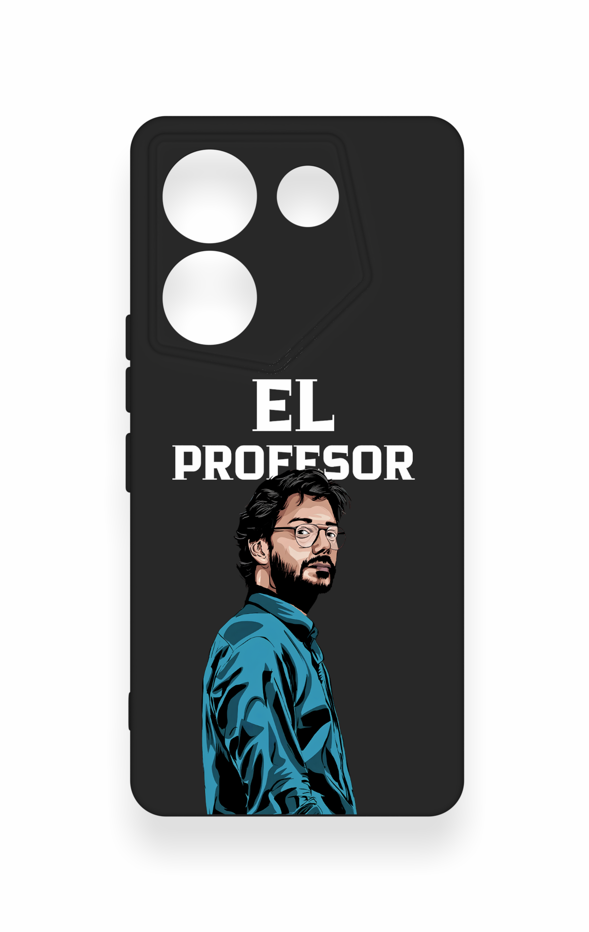 Tecno Caman 20 Pro 5G Uyumlu El Profesor Desenli Silikon Kılıf