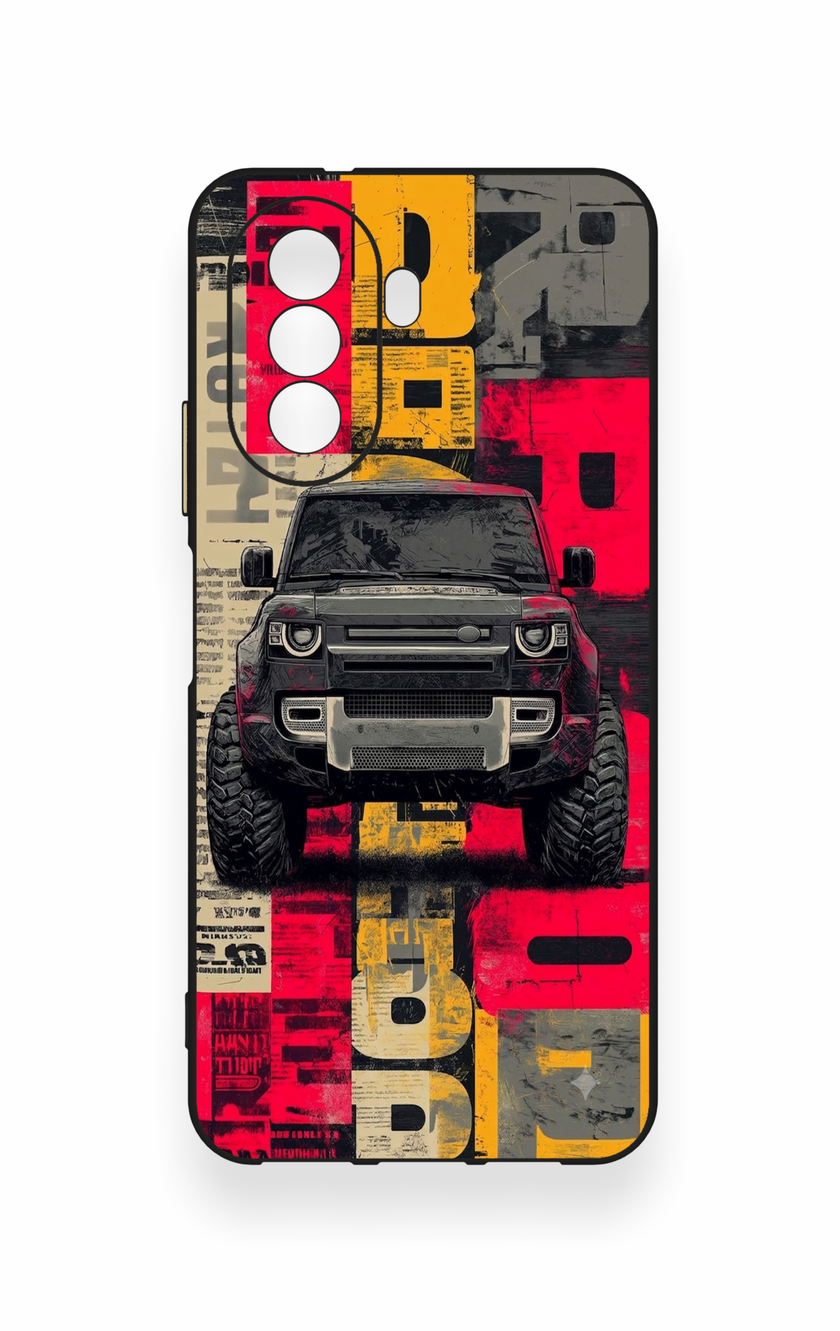 Huawei Nova Y70 Uyumlu Defender Truck Desenli Silikon Kılıf