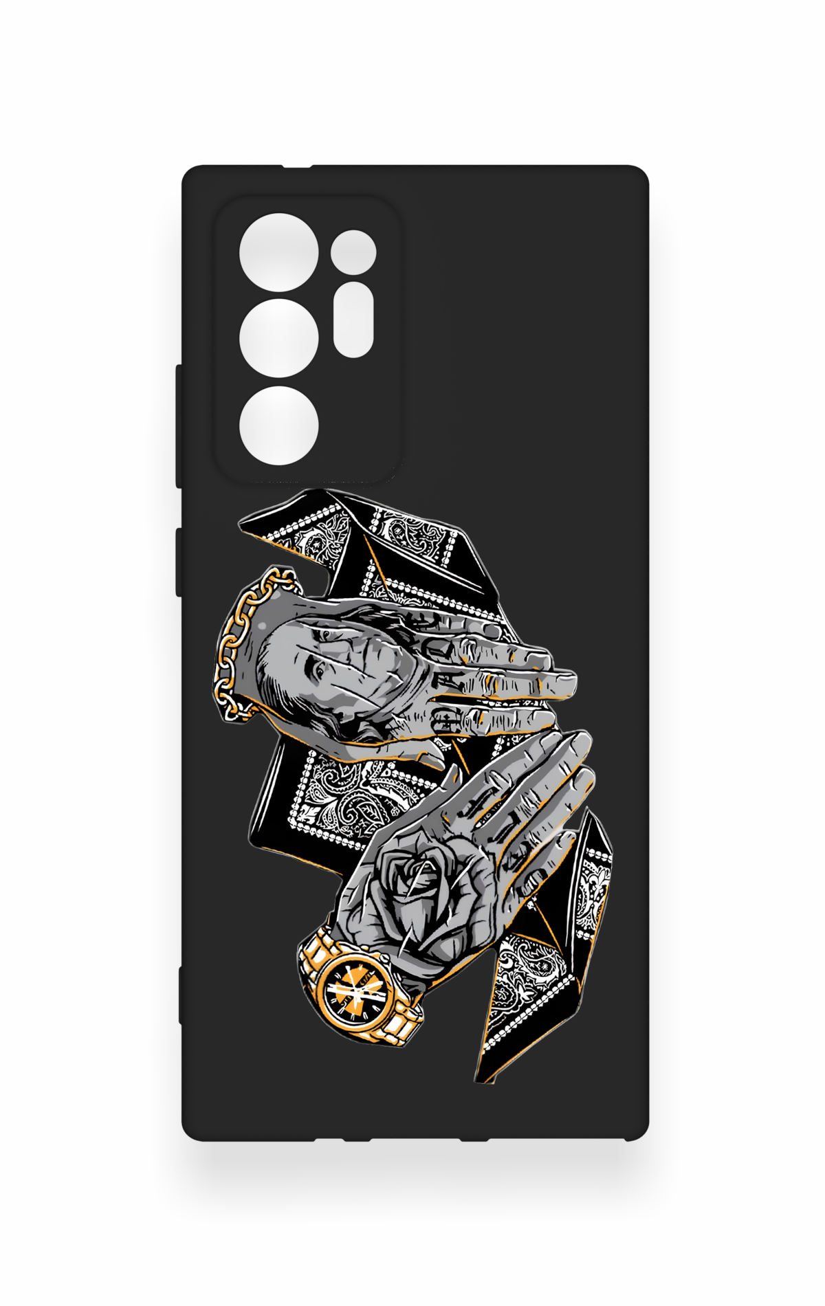 Samsung Note 20 Ultra Uyumlu Self Made Desenli Silikon Kılıf