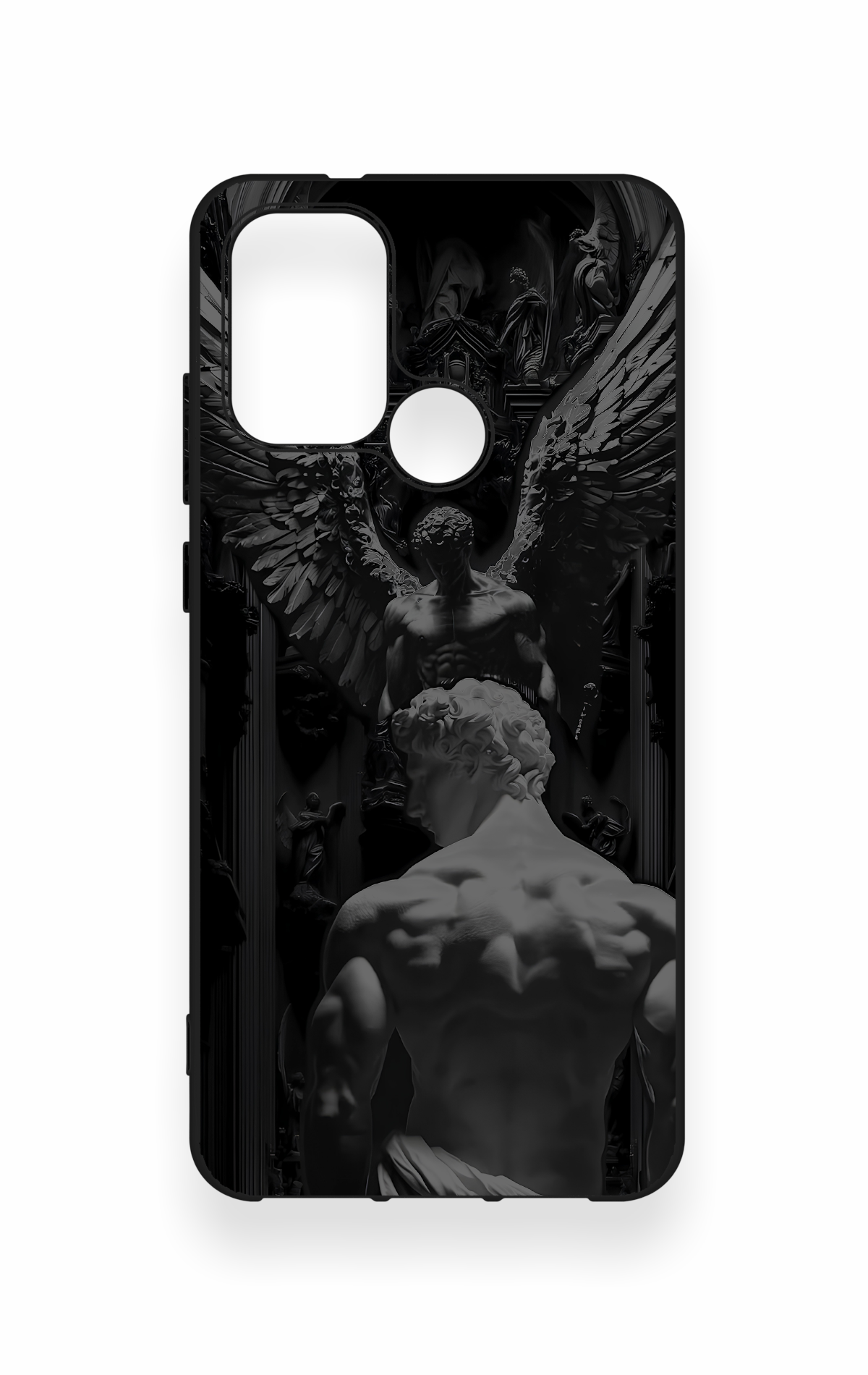 Casper Via F20 Uyumlu Icarus Desenli Silikon Kılıf