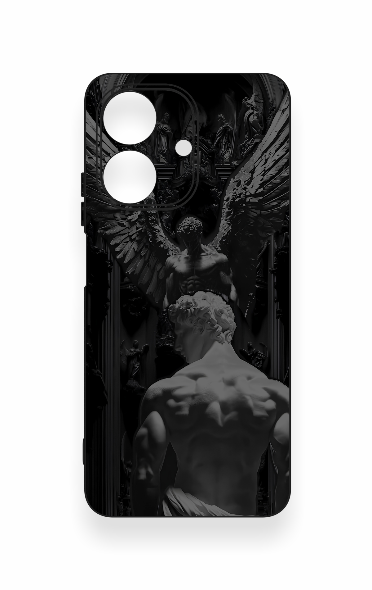 Realme Note 60 Uyumlu Icarus Desenli Silikon Kılıf