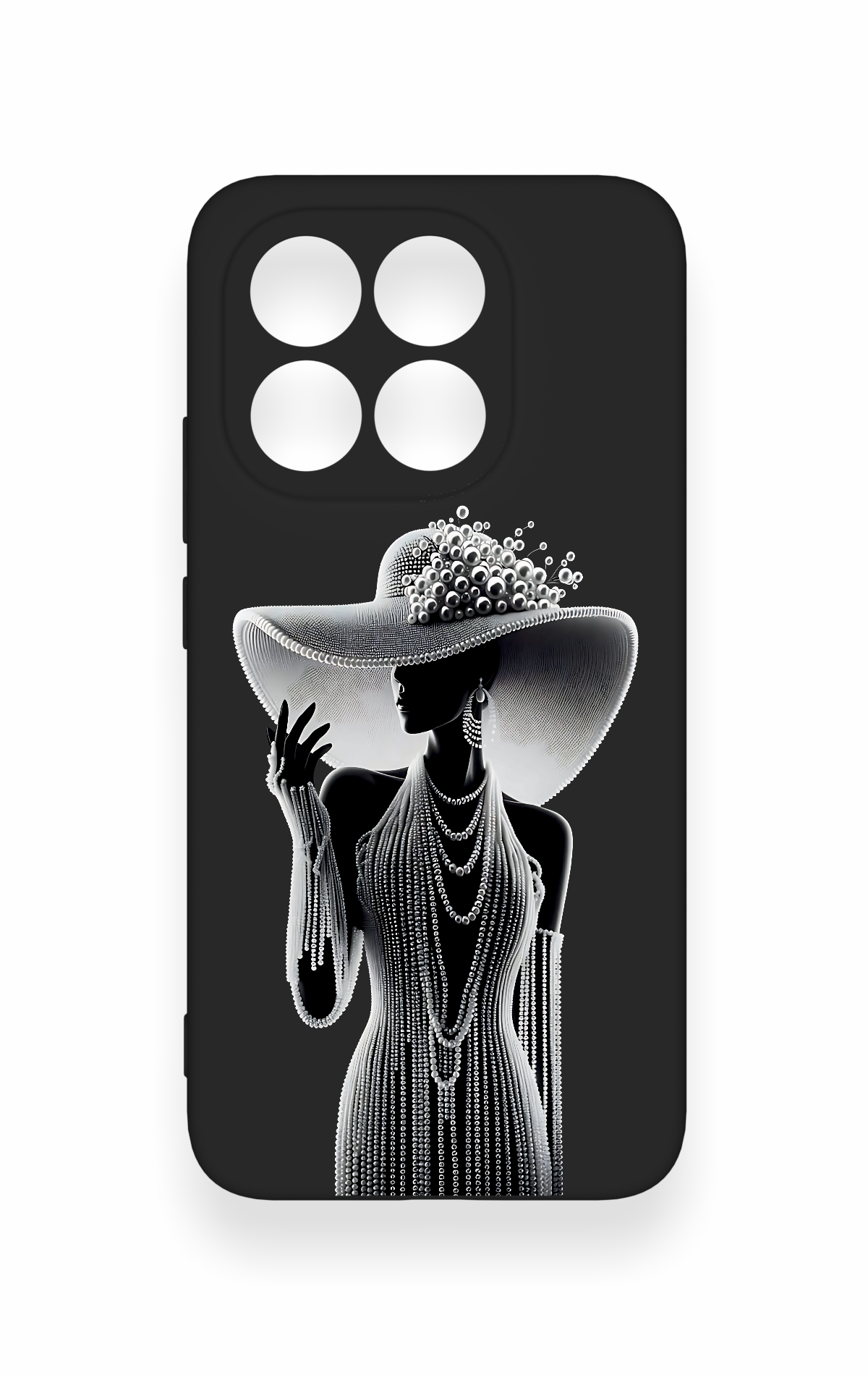 Mi 15T 5G Uyumlu Lady Desenli Silikon Kılıf