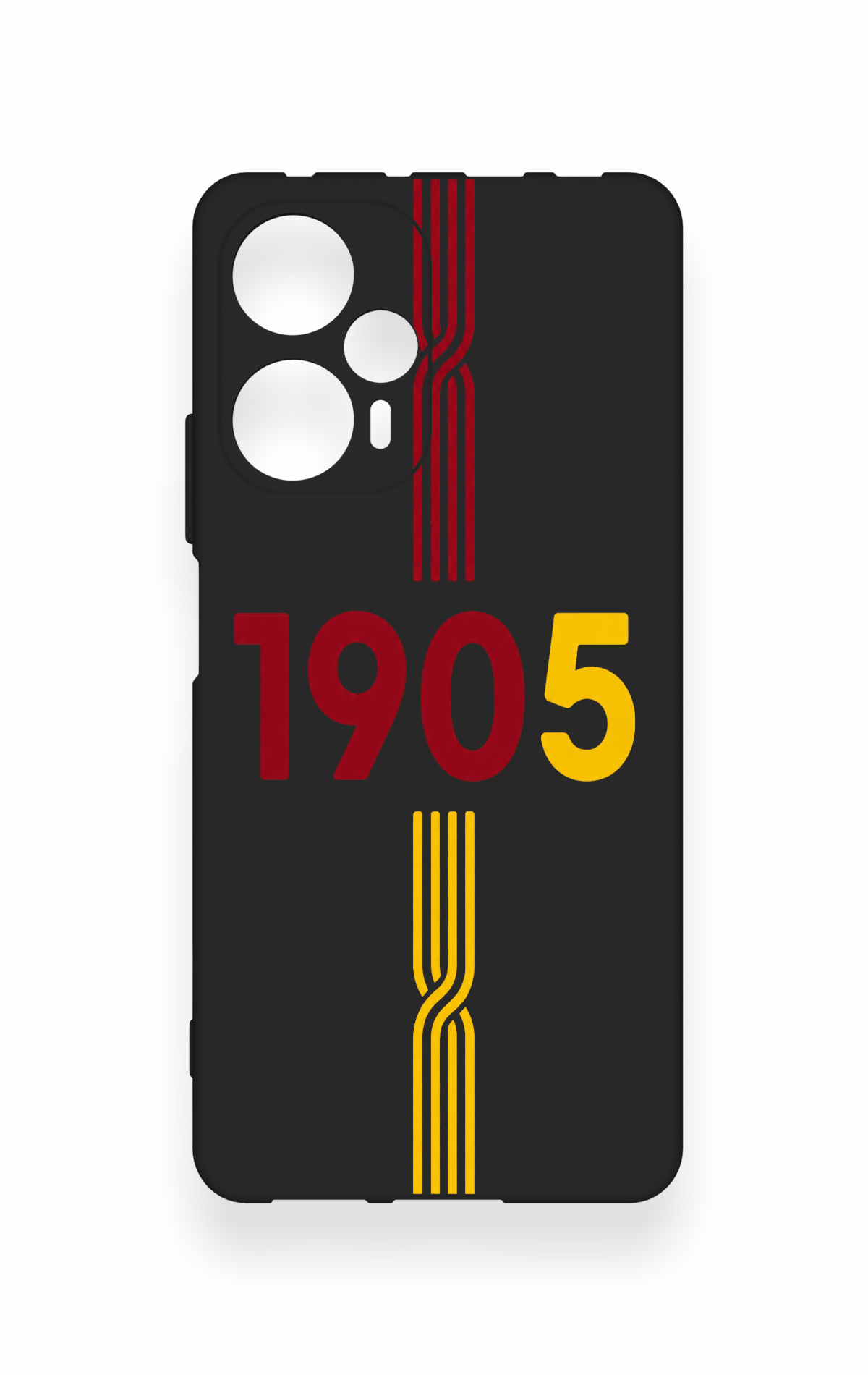 Poco F5 Uyumlu 1905 Kemer Desenli Silikon Kılıf