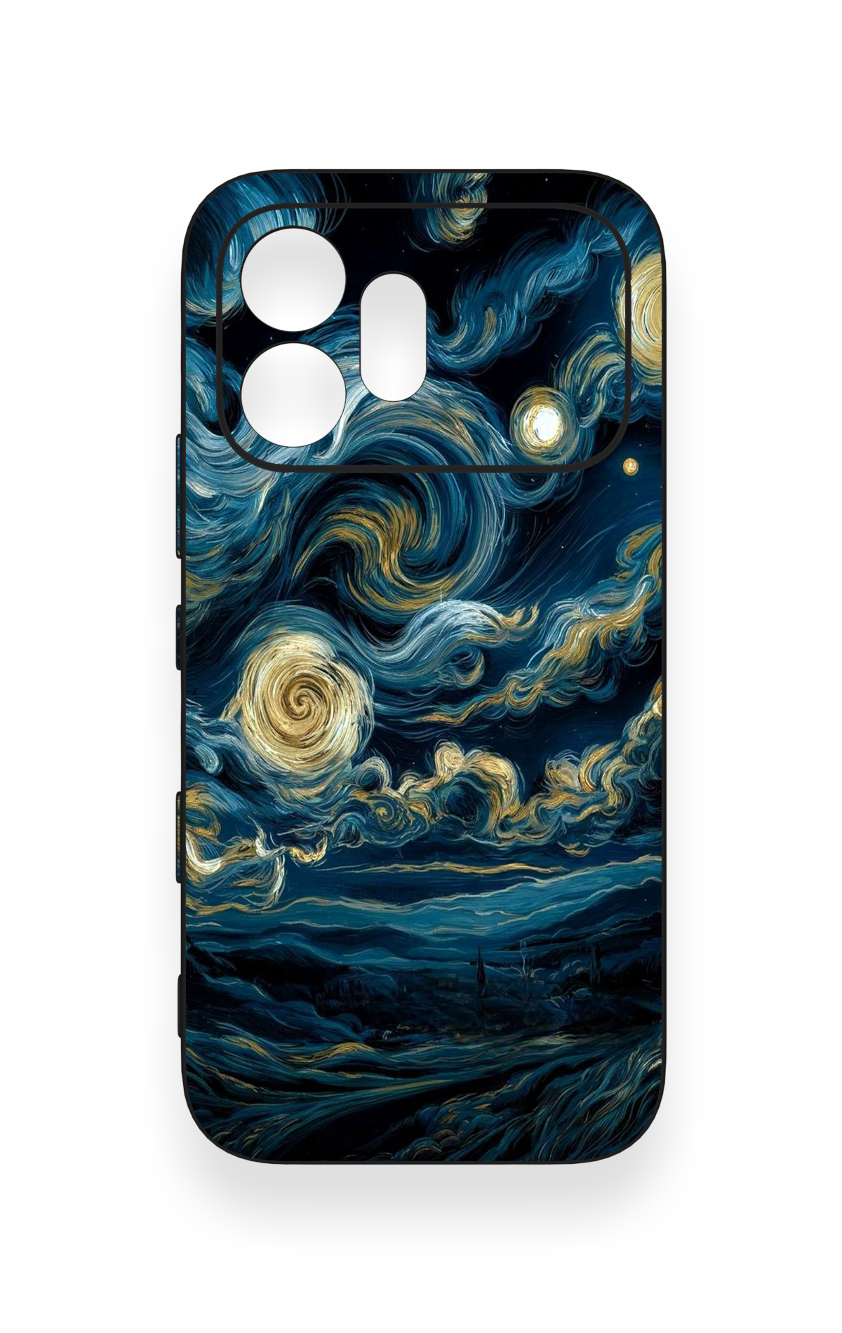 Honor 600 Uyumlu Yıldızlı Gece Desenli Silikon Kılıf