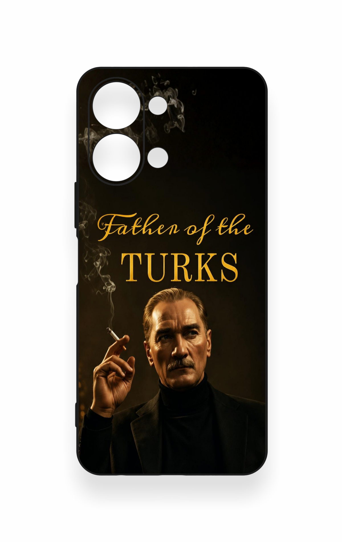 Vivo Y05 4G Uyumlu Father Of The Turks Desenli Silikon Kılıf