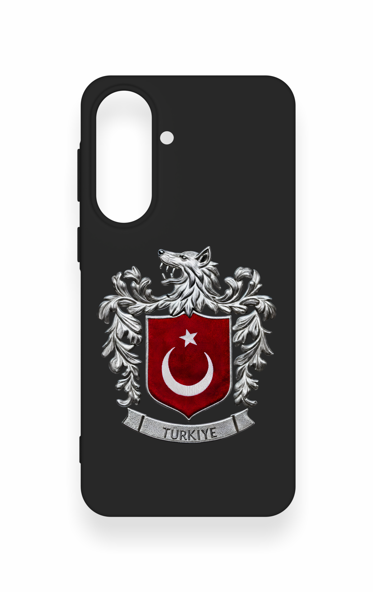 Samsung A37 Uyumlu Türk Arma Desenli Silikon Kılıf
