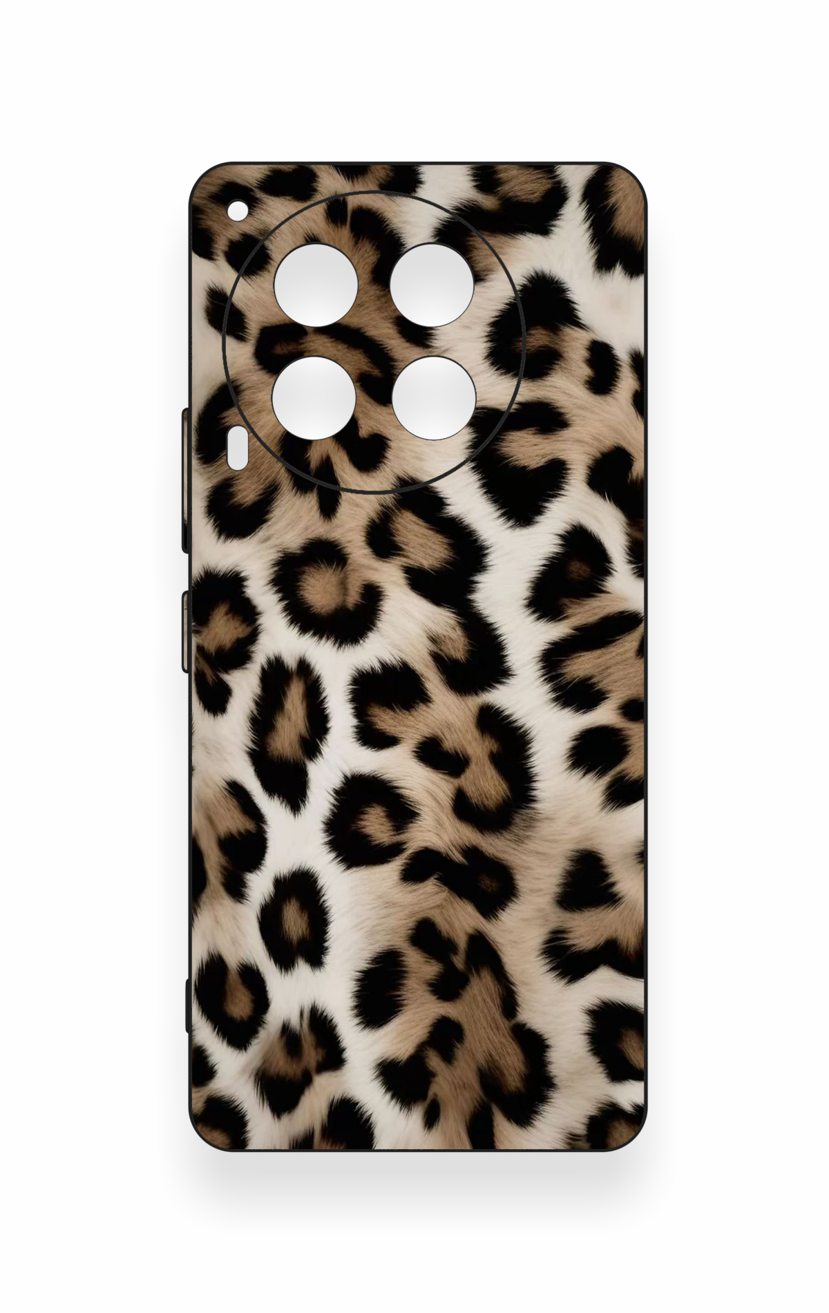 Tecno Camon 30 Uyumlu Leopar Derisi Desenli Silikon Kılıf