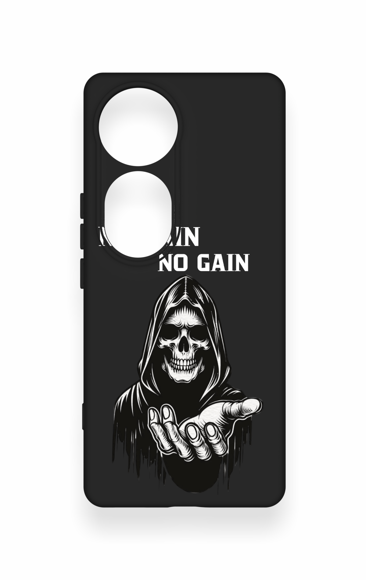 Vivo V40 Uyumlu No Pain No Gain Desenli Silikon Kılıf