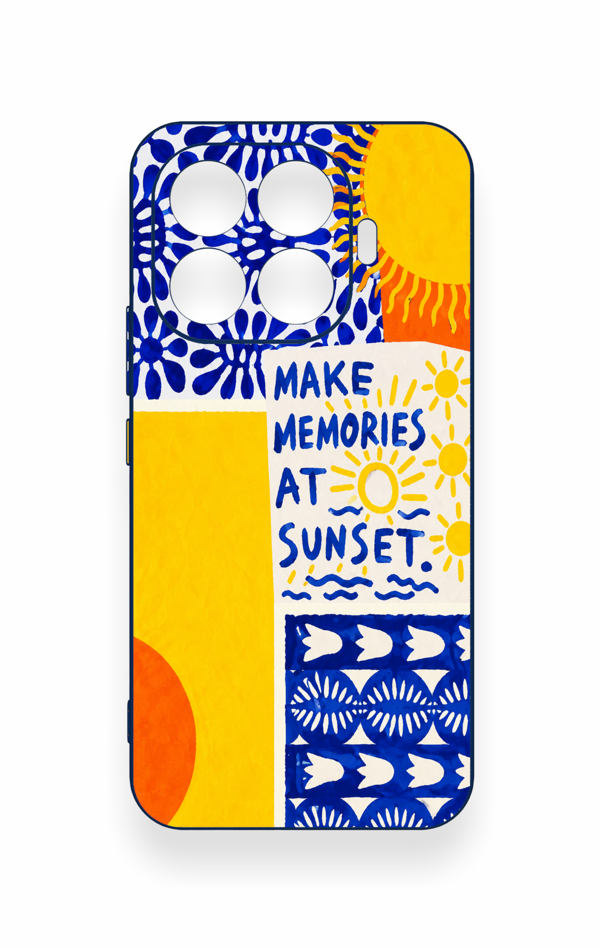 Mi 17T Pro 5G Uyumlu Sunset Desenli Silikon Kılıf