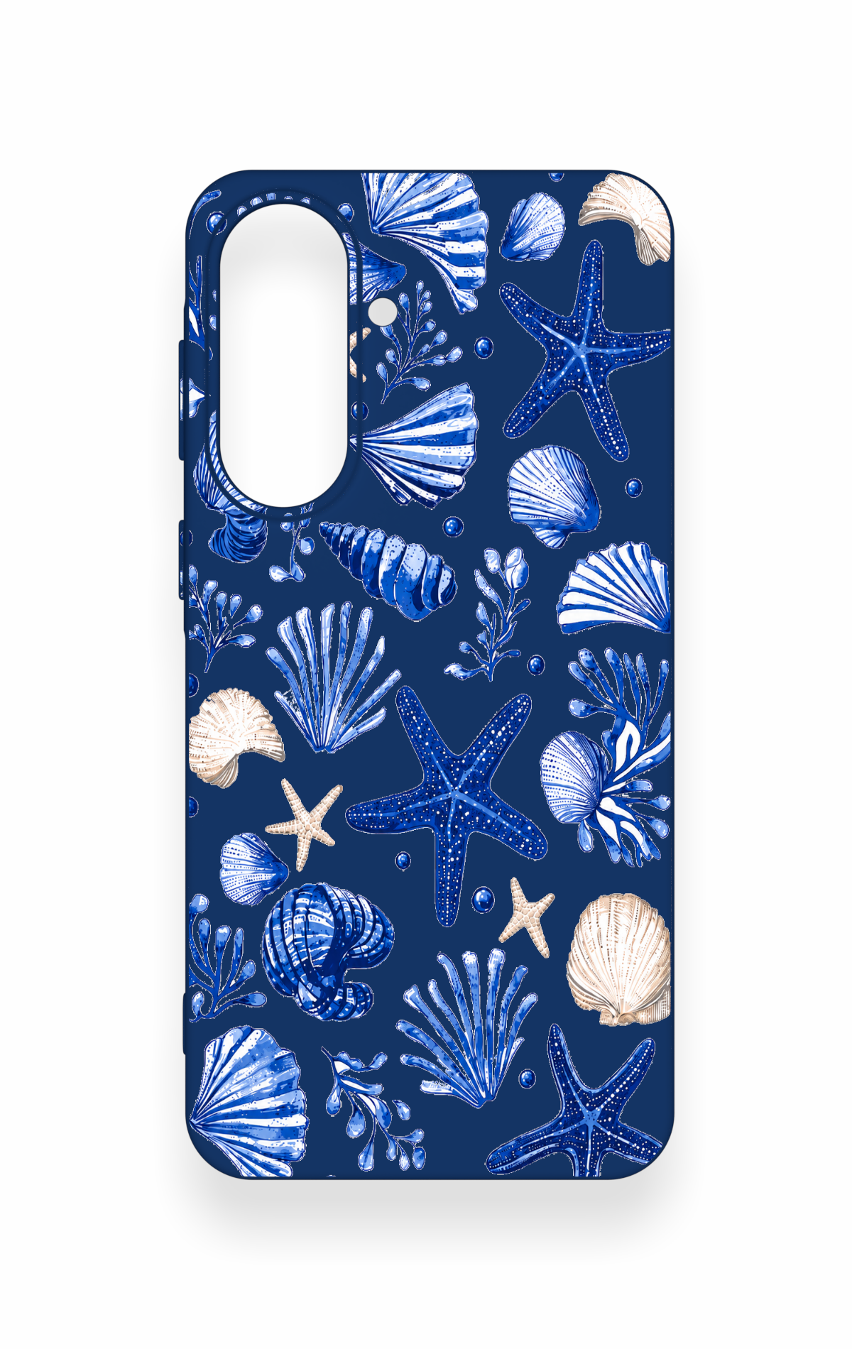 Samsung A57 Uyumlu Deniz Kabuğu Desenli Silikon Kılıf