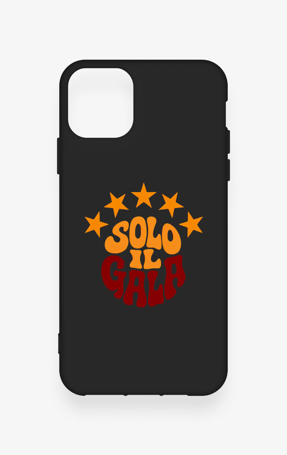 iPhone 11 Pro Max Uyumlu Solo IL Gala Desenli Silikon Kılıf