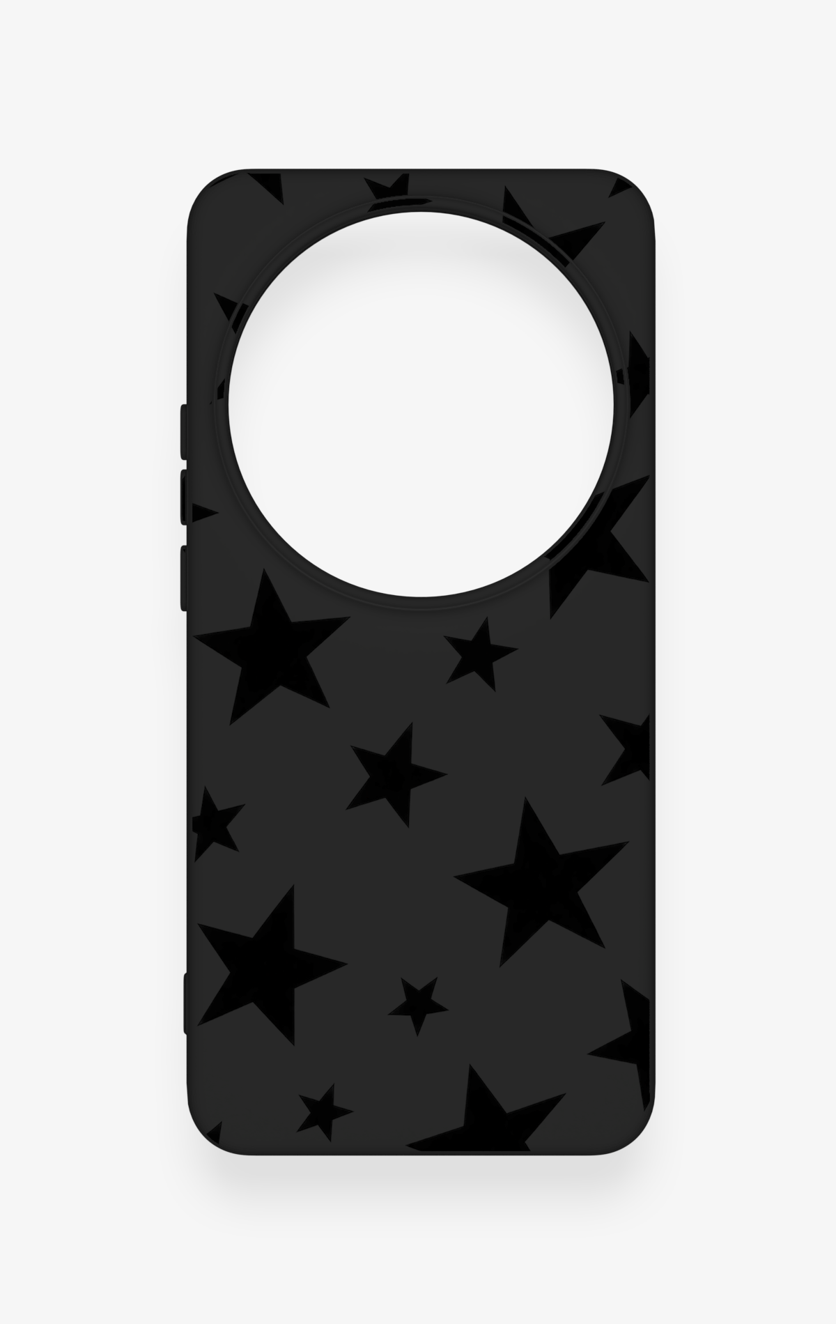 Xiaomi Mi 15 Ultra Uyumlu Siyah Star Desenli Silikon Kılıf