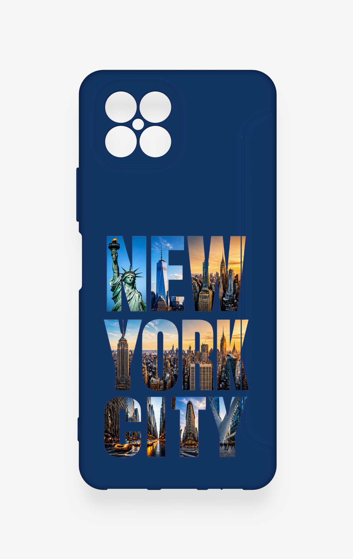 Omix X600 Uyumlu New York City Desenli Silikon Kılıf