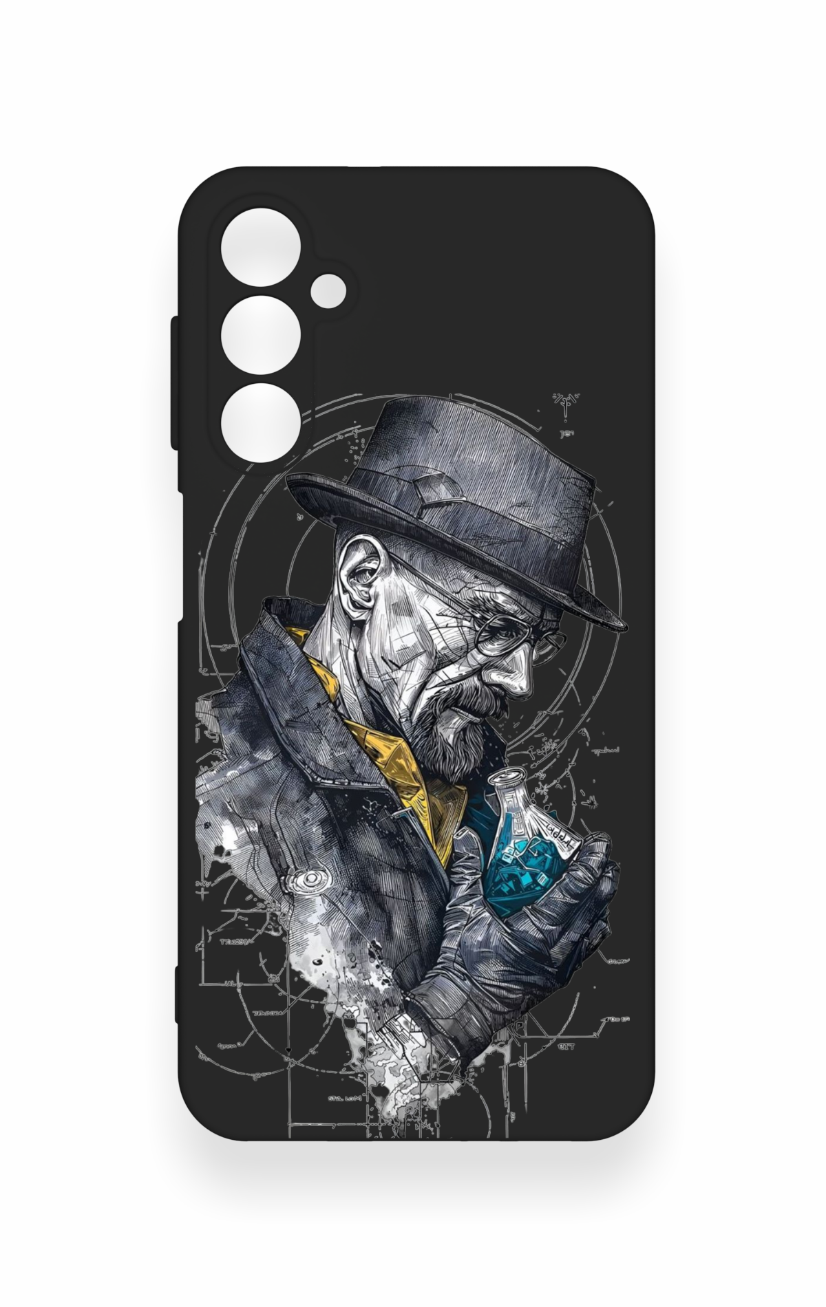 Samsung A24 Uyumlu Walter White Desenli Silikon Kılıf