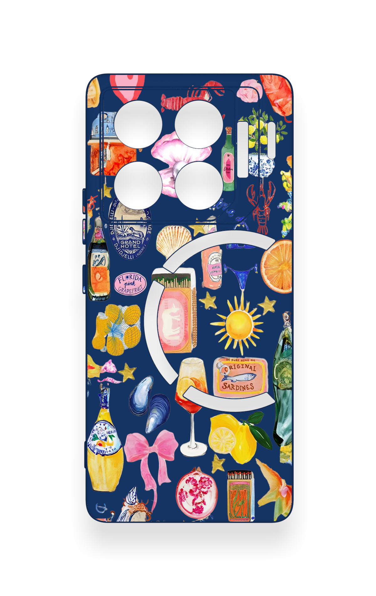İnfinix Gt 20 Pro Uyumlu Summer Desenli Silikon Kılıf