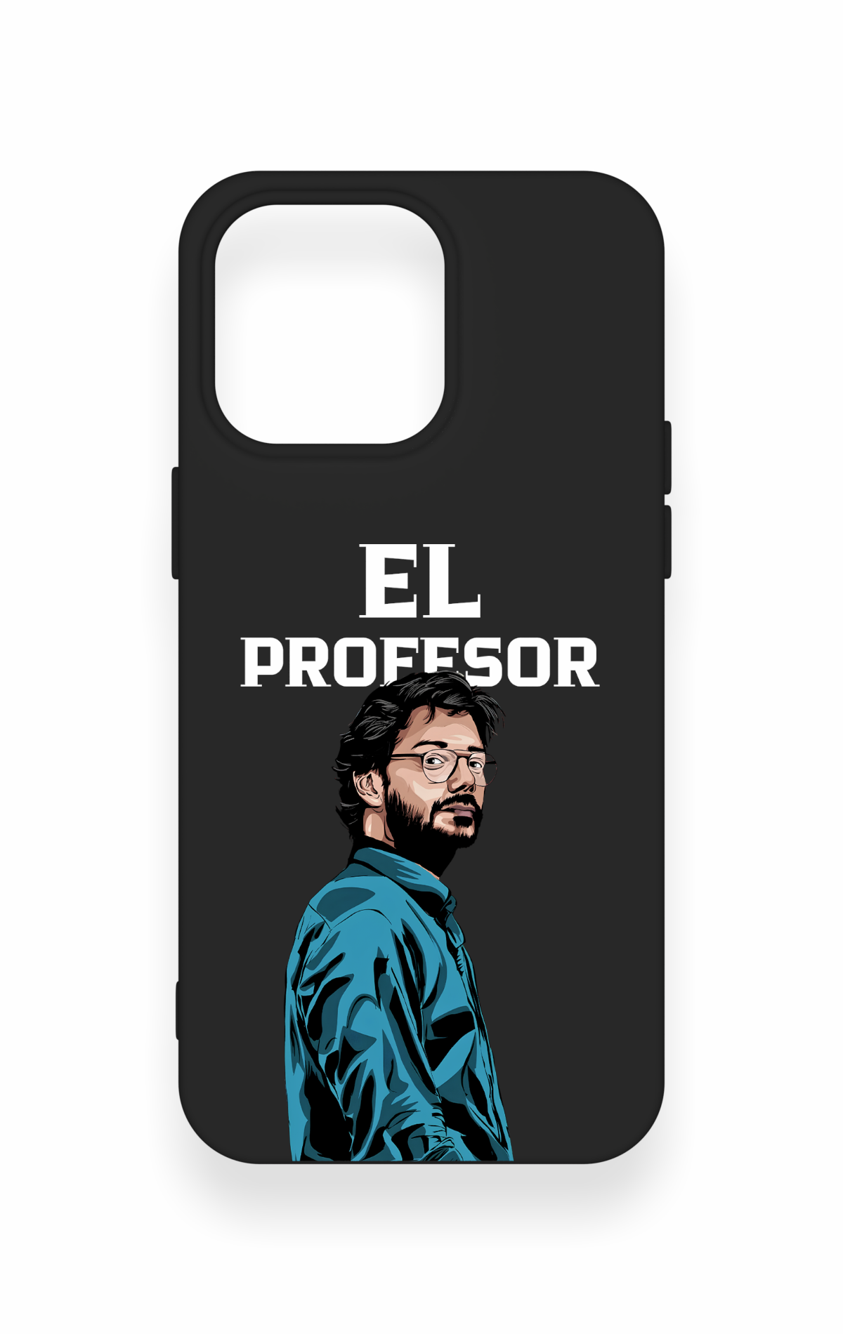 iPhone 15 Pro Max Uyumlu El Profesor Desenli Silikon Kılıf