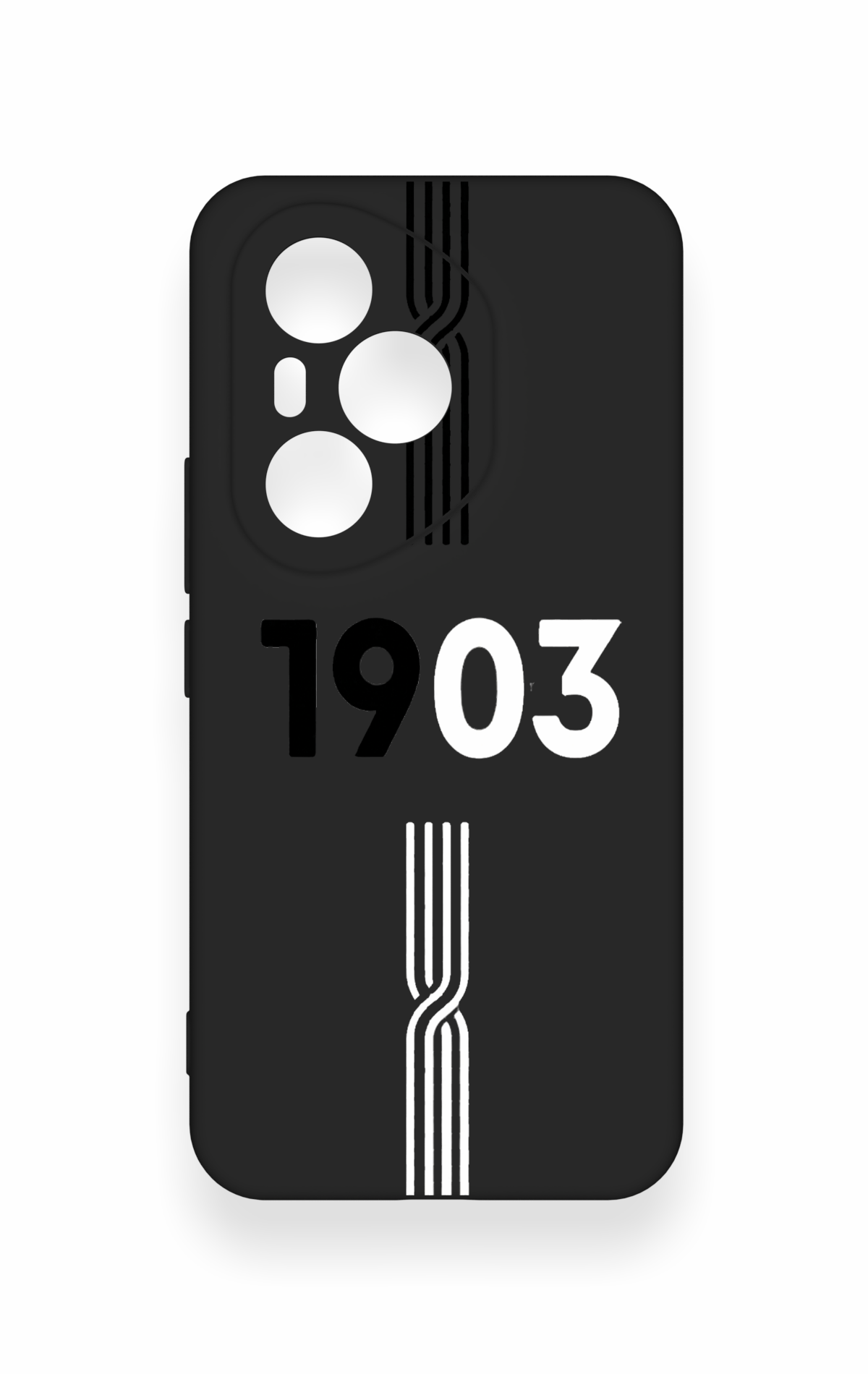 Honor 400 Pro Uyumlu 1903 Kemer Desenli Silikon Kılıf