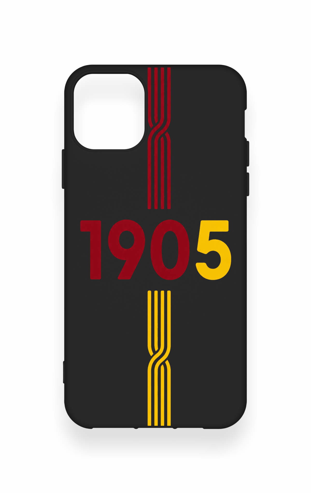iPhone 11 Pro Max Uyumlu 1905 Kemer Desenli Silikon Kılıf