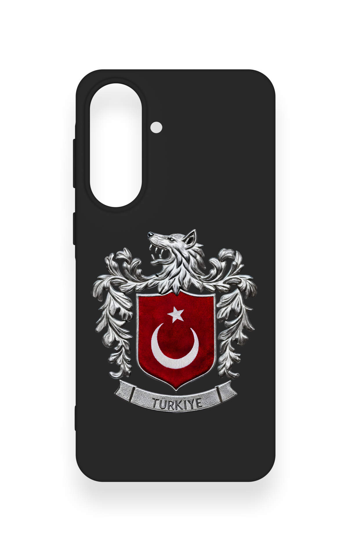 Samsung A57 Uyumlu Türk Arma Desenli Silikon Kılıf