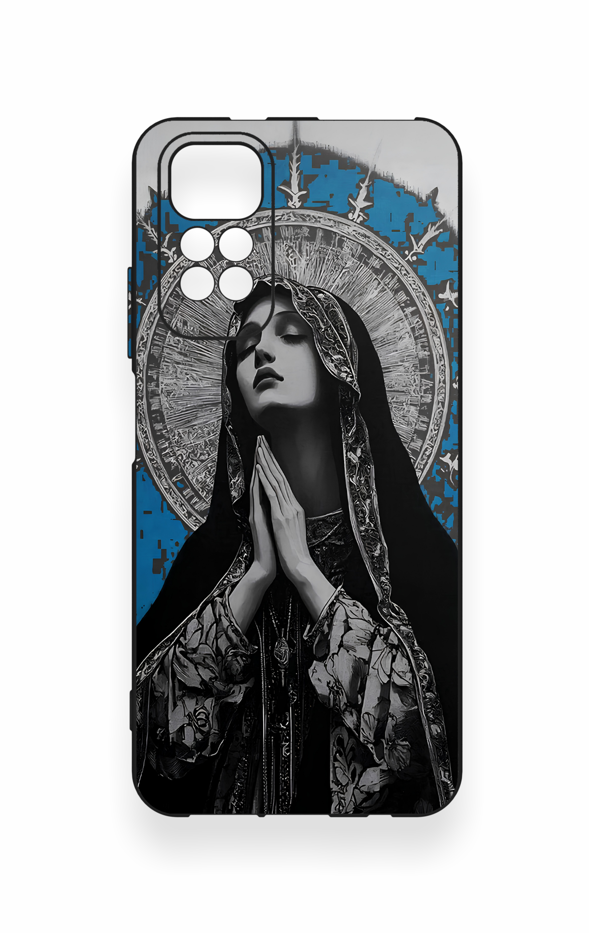 Redmi Note 11S Uyumlu Rahibe Desenli Silikon Kılıf