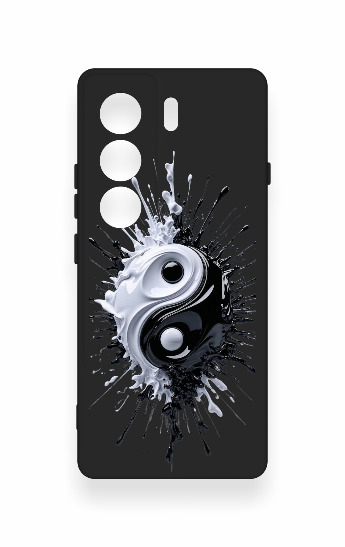 Tecno Camon 40 4G Uyumlu İyi ve Kötü Desenli Silikon Kılıf