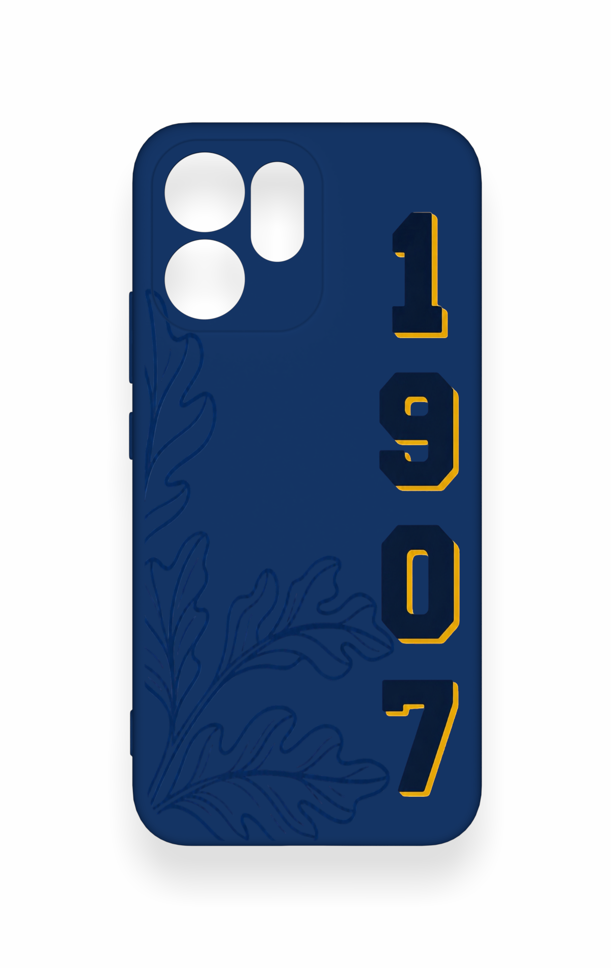 Oppo Reno 14F Uyumlu 1907 Palamut Desenli Silikon Kılıf