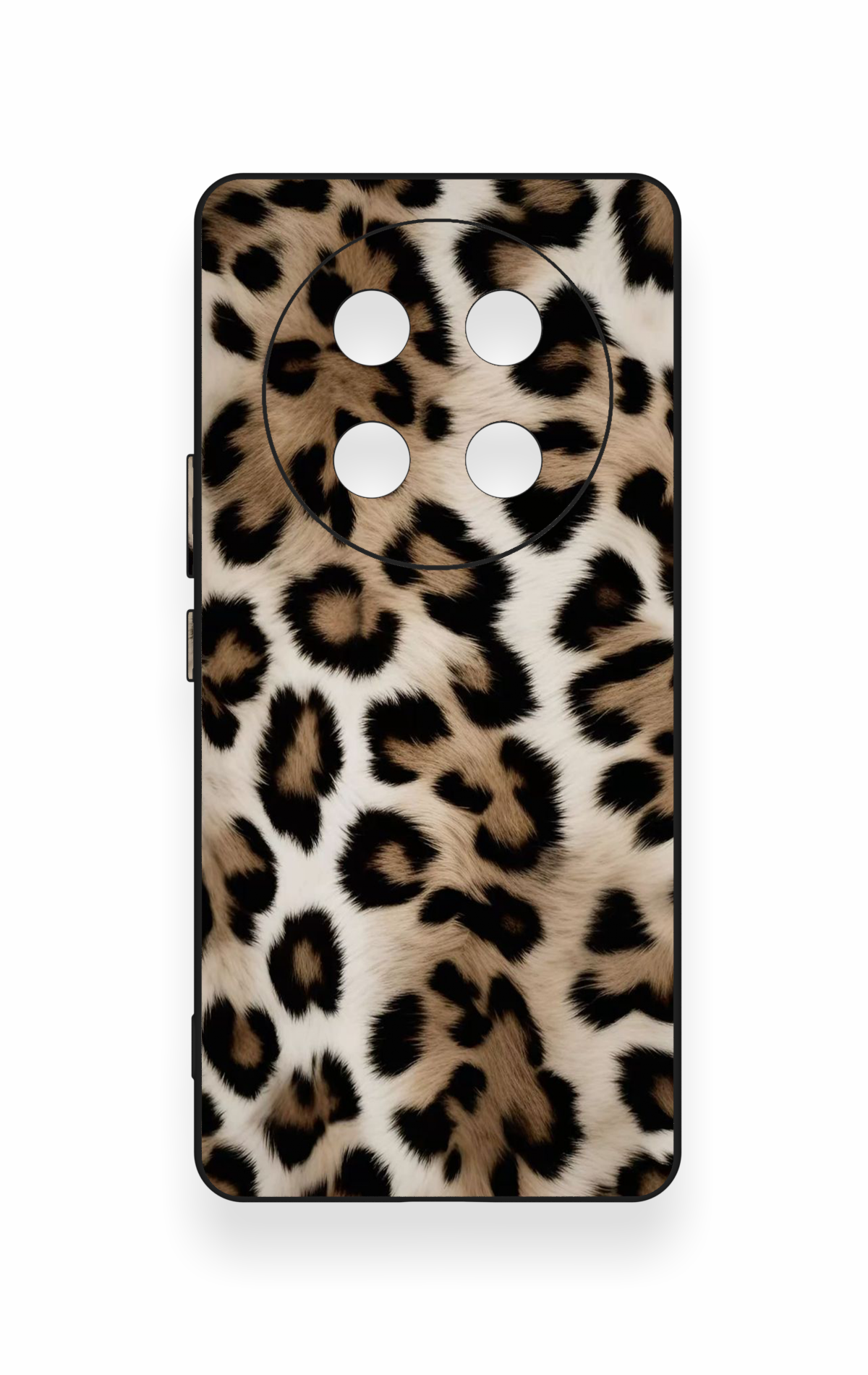 Honor Magic 7 Lite 5G Uyumlu Leopar Derisi Desenli Silikon Kılıf