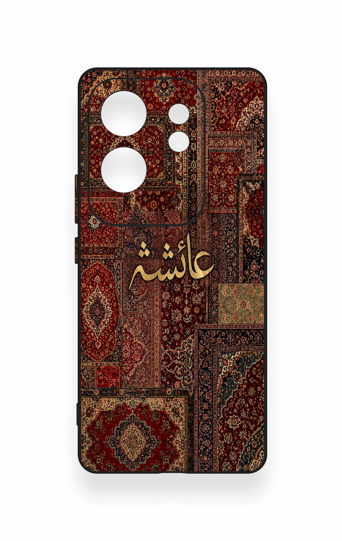 İnfinix Zero 30 Uyumlu Vintage Halı Desenli Silikon Kılıf