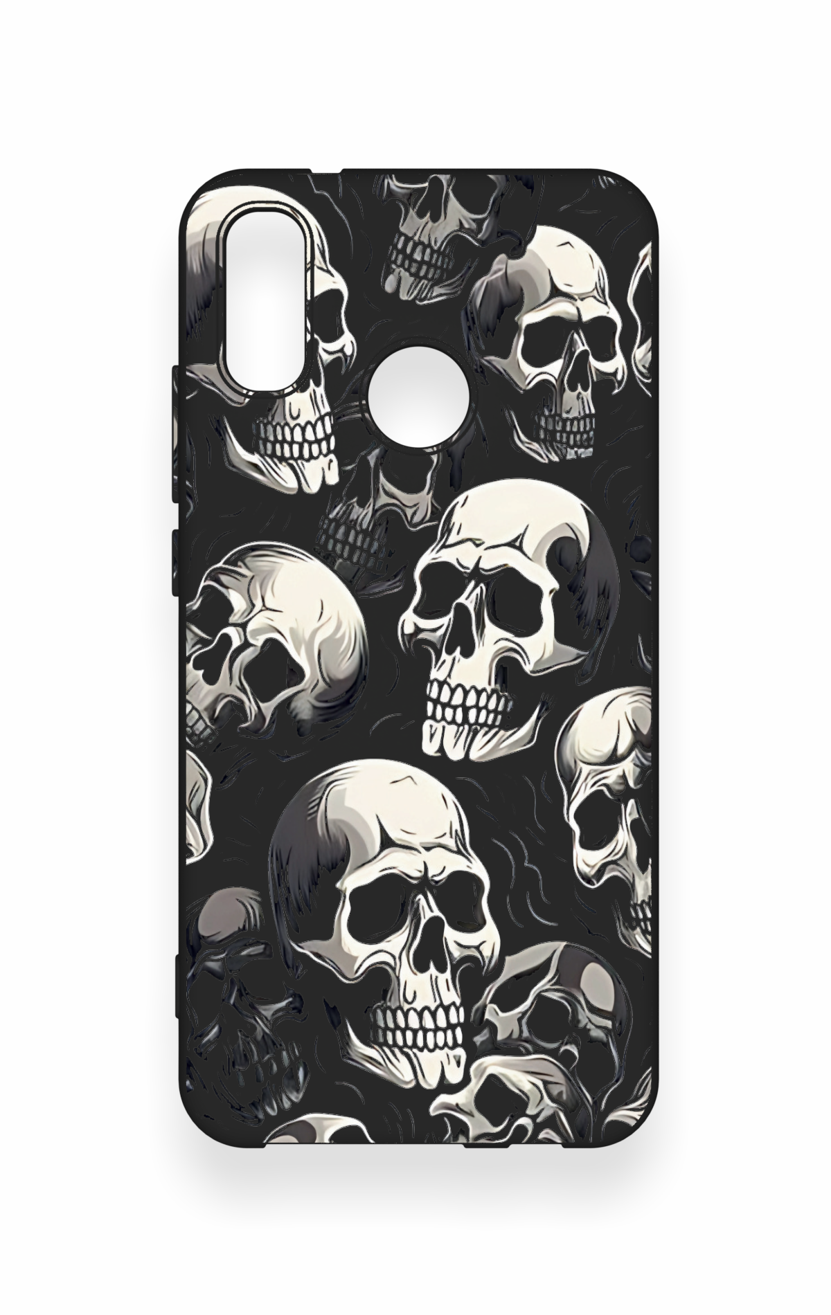 Huawei P20 Lite Uyumlu Kuru Kafa Desenli Silikon Kılıf