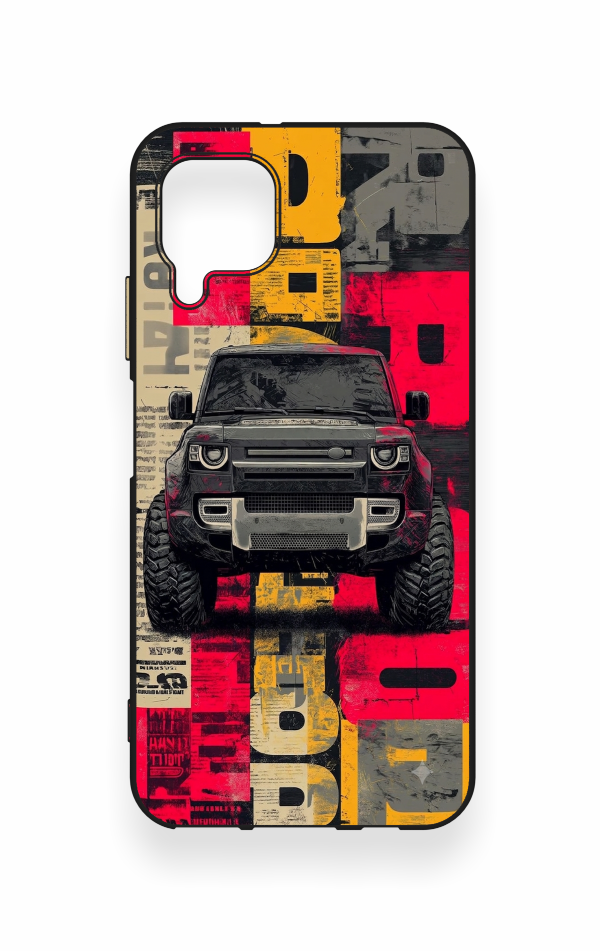 Huawei P40 Lite Uyumlu Defender Truck Desenli Silikon Kılıf