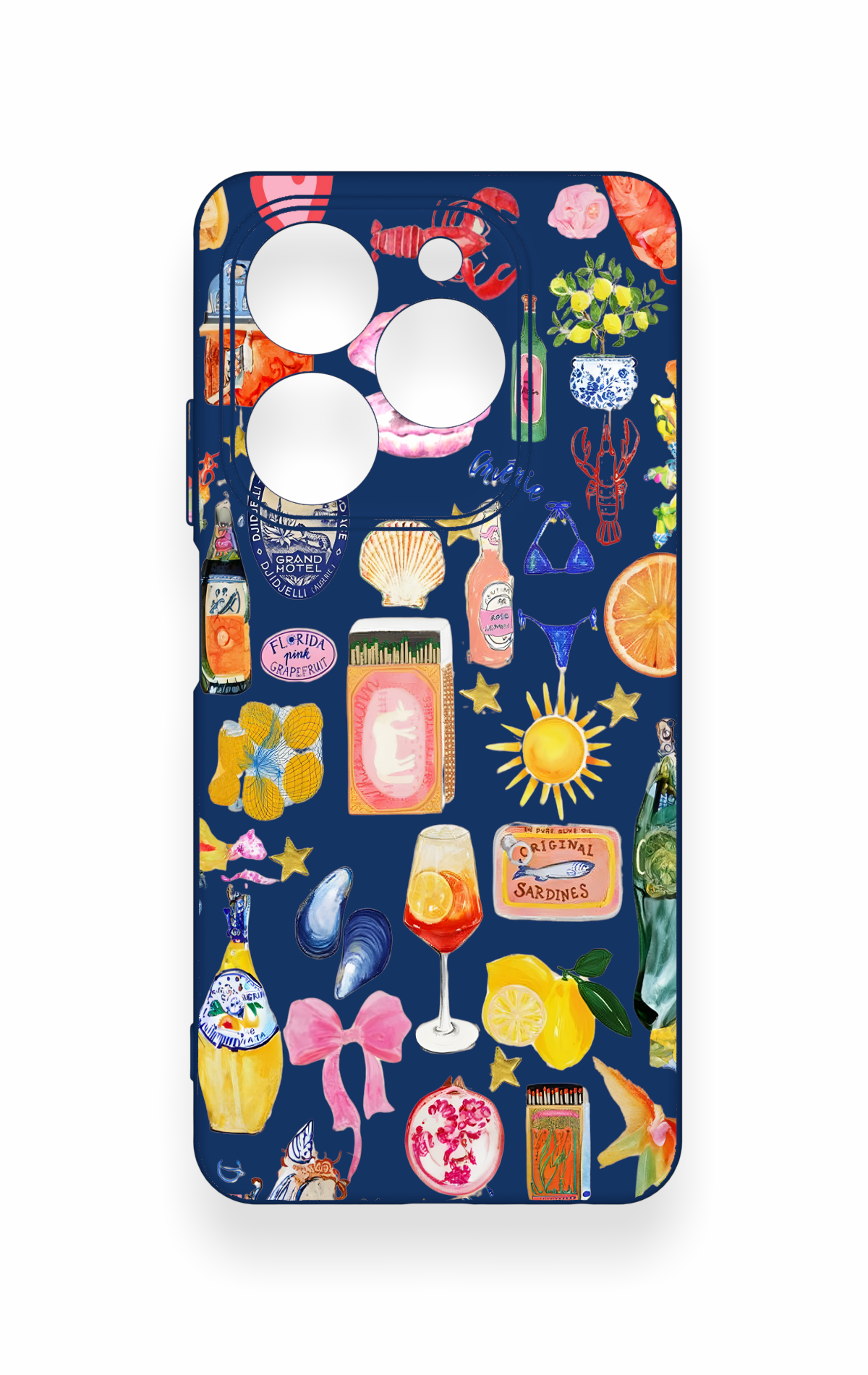 Tecno Spark 20C Uyumlu Summer Desenli Silikon Kılıf