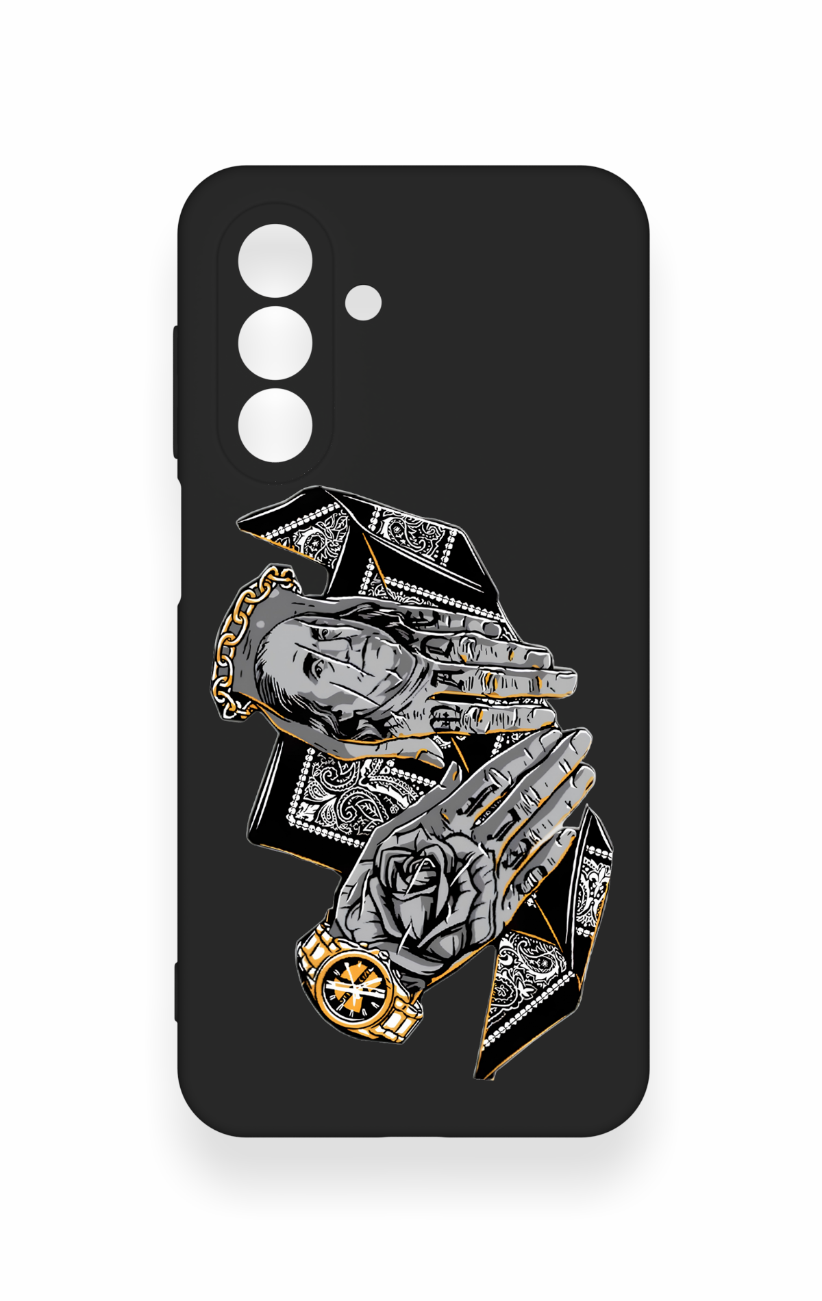 Samsung A17 Uyumlu Self Made Desenli Silikon Kılıf