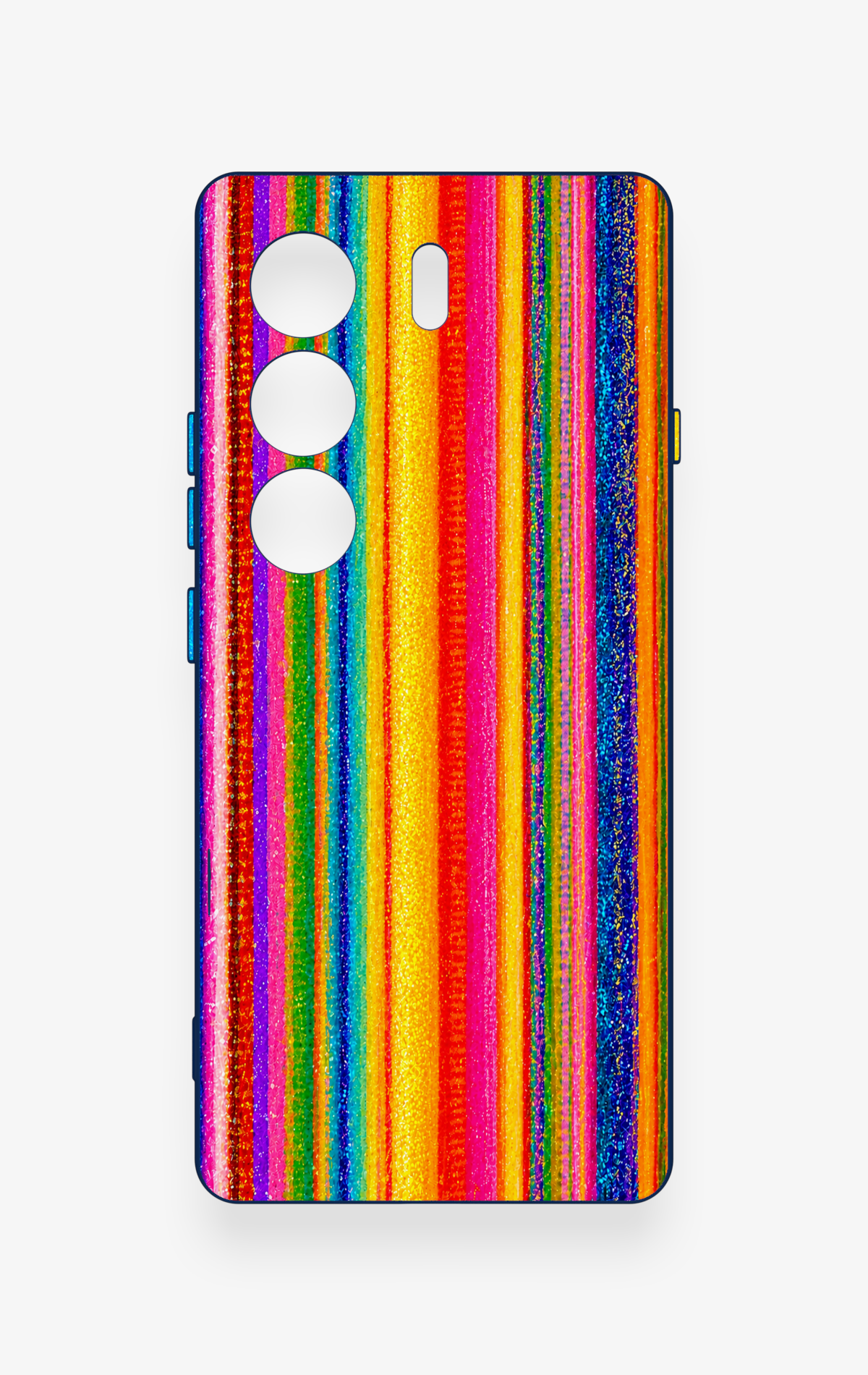 Tecno Camon 40 4G Uyumlu Rengarenk Desenli Silikon Kılıf