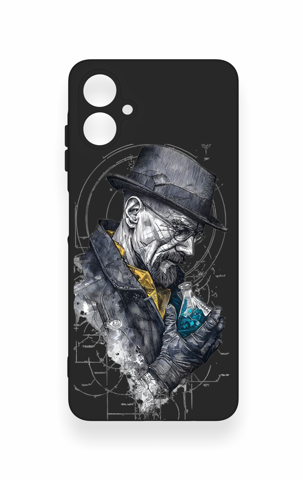 Samsung A06 Uyumlu Walter White Desenli Silikon Kılıf