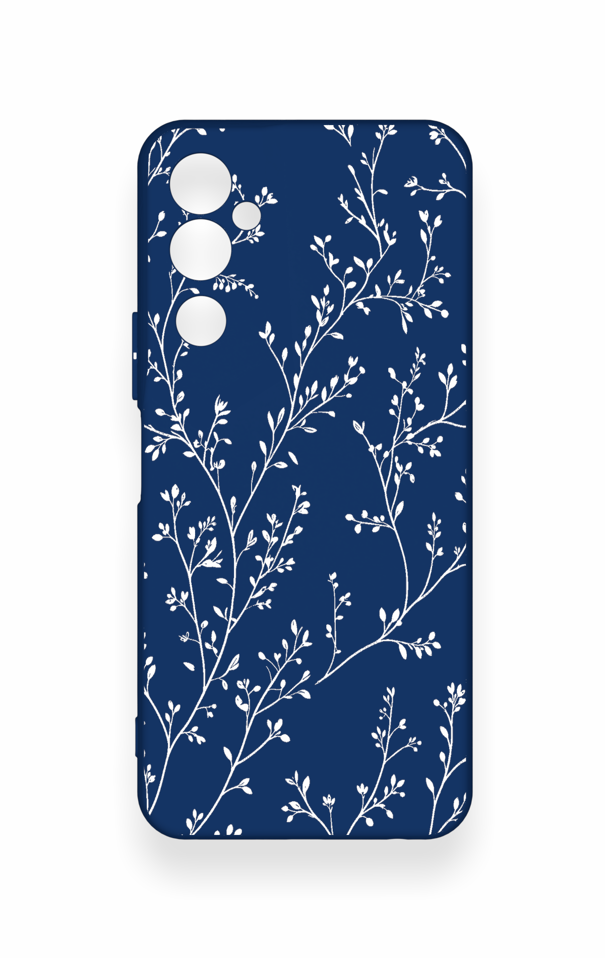 Tecno Pova Neo 2 Uyumlu İnce Yaprak Dalı Desenli Silikon Kılıf