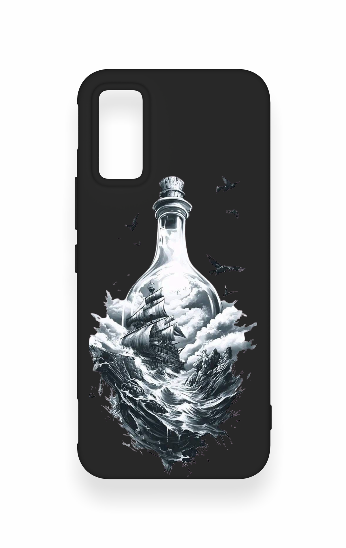 İnfinix Gt 30 Pro Uyumlu Secret Sea Desenli Silikon Kılıf