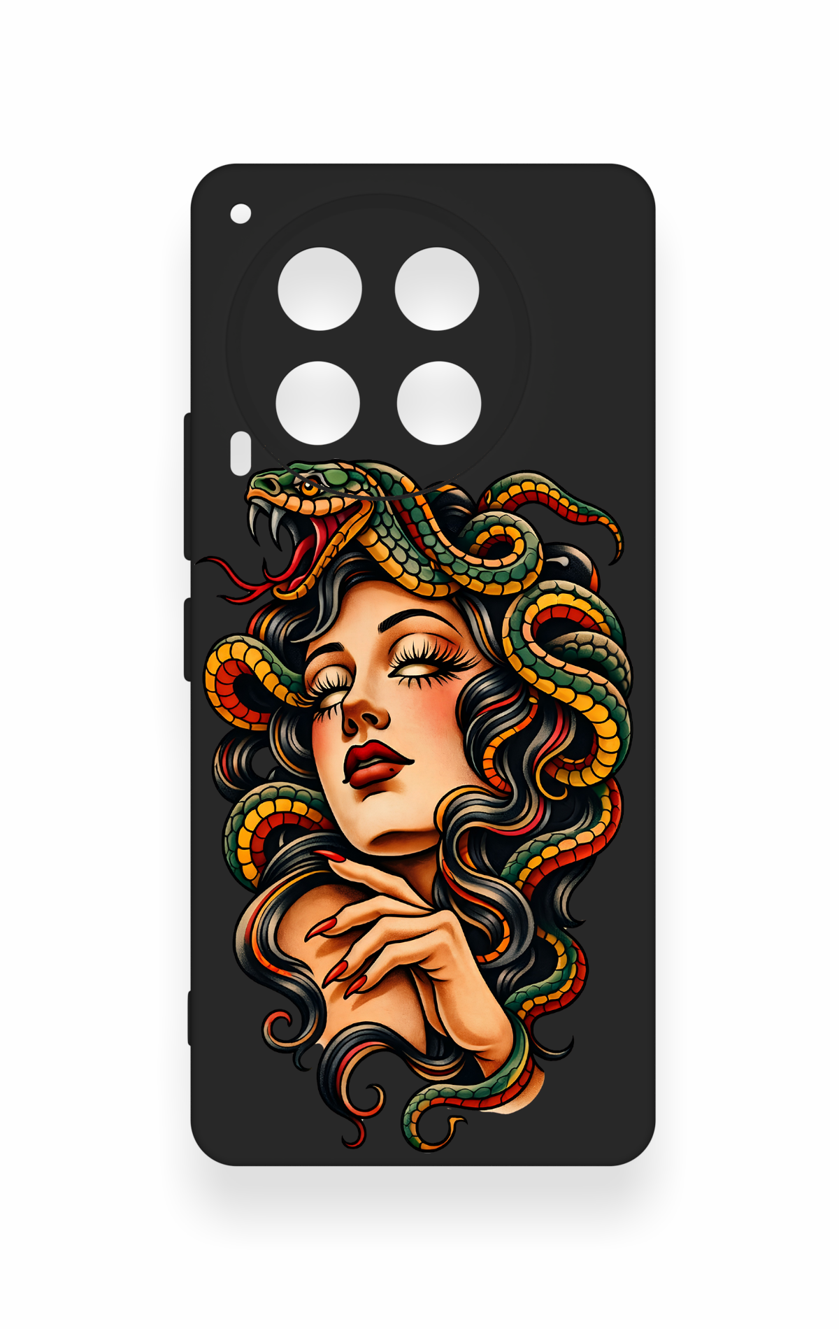 Tecno Camon 30 Uyumlu Medusa Desenli Silikon Kılıf