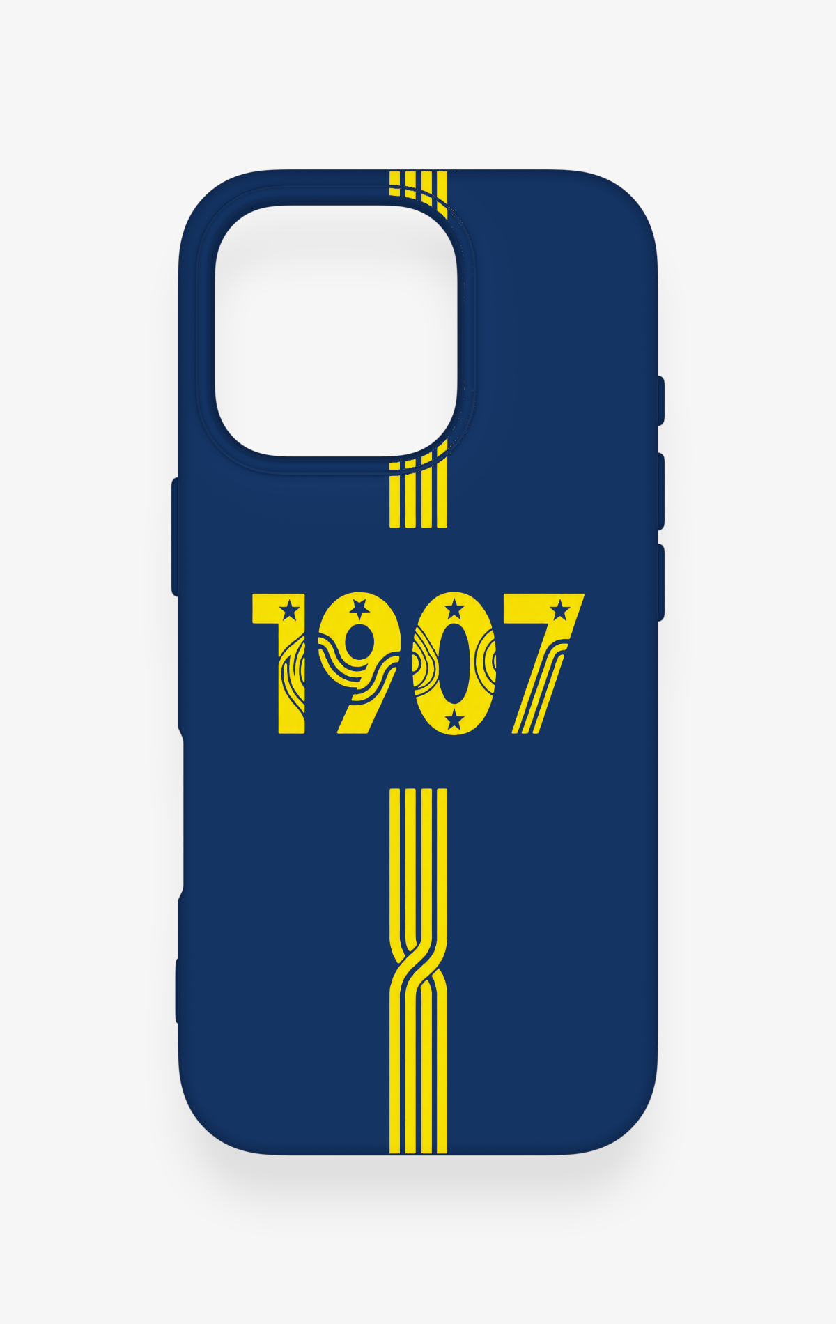 iPhone 16 Pro Uyumlu 1907 Kemer Desenli Silikon Kılıf