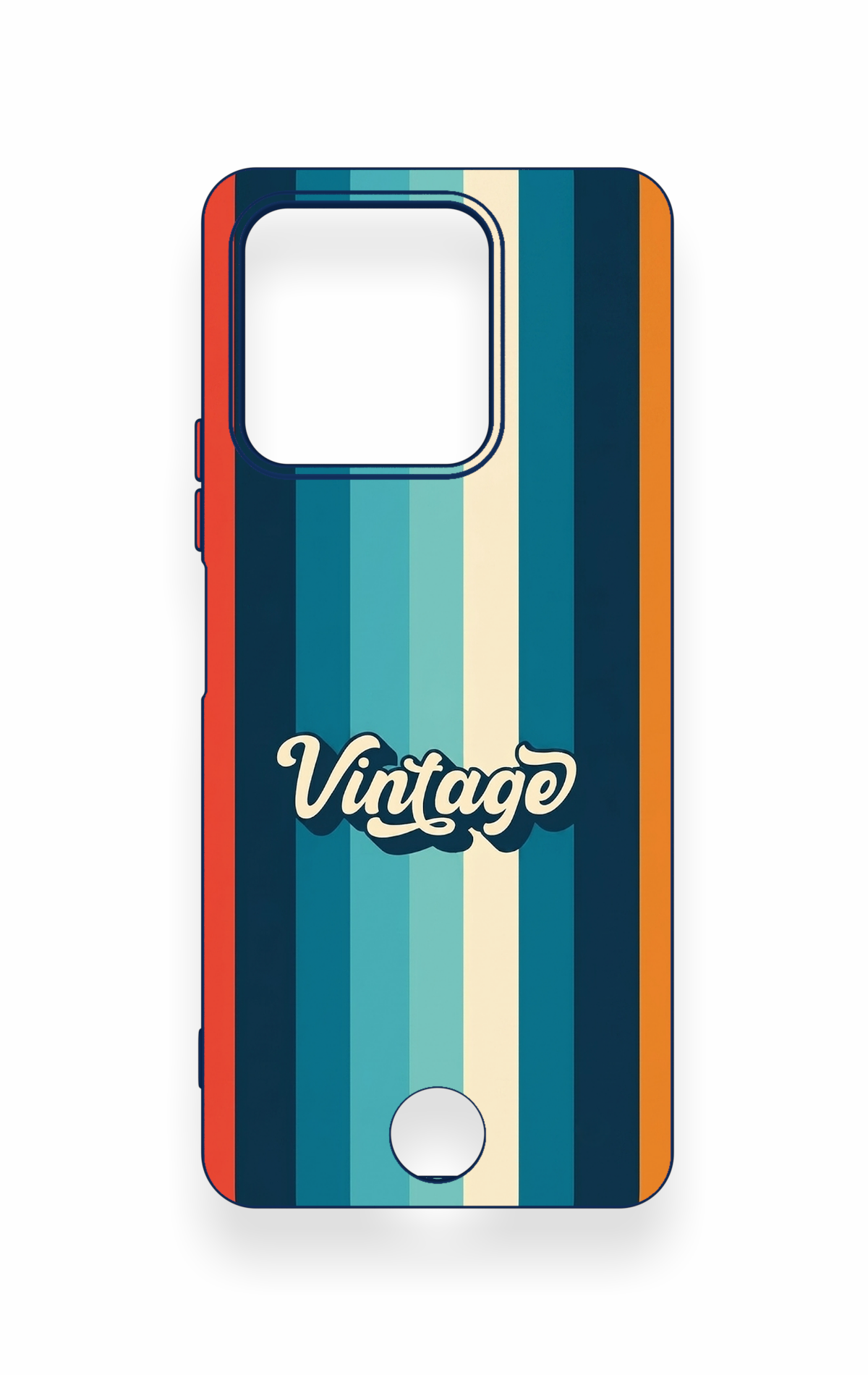 Reeder S71 Uyumlu Vintage Desenli Silikon Kılıf